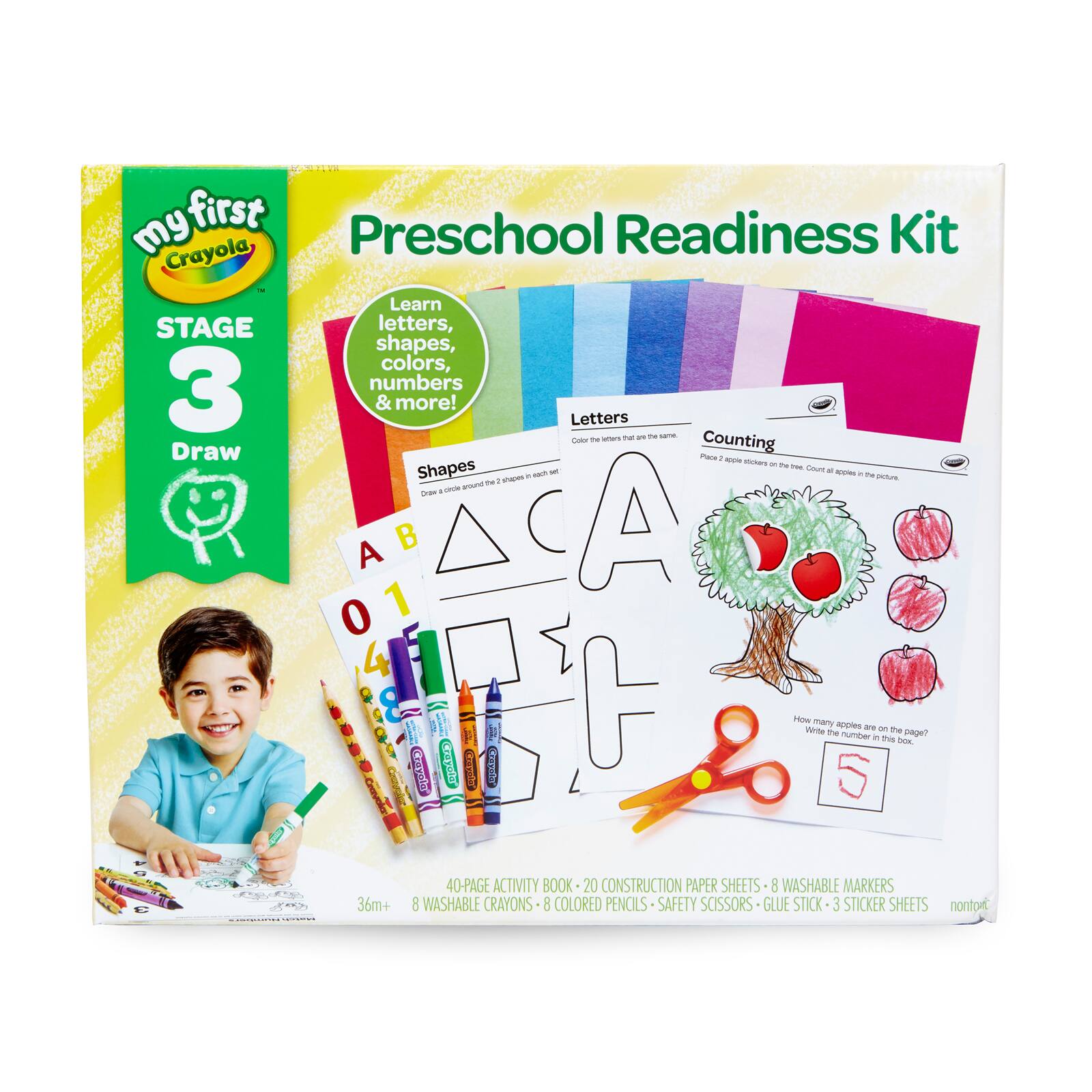 Shop For The My First Crayola Preschool Readiness Kit Stage 3 At Michaels