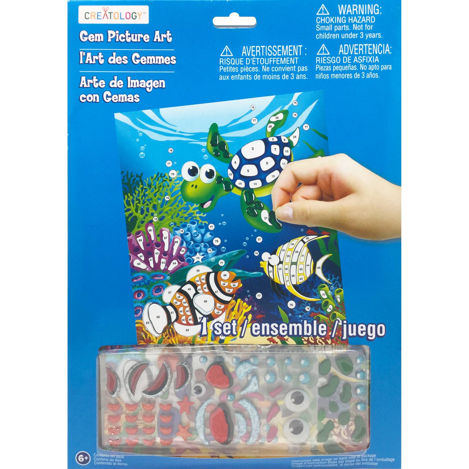 Purchase the Assorted Sparkle Gem Art Set By Creatology® at Michaels.com