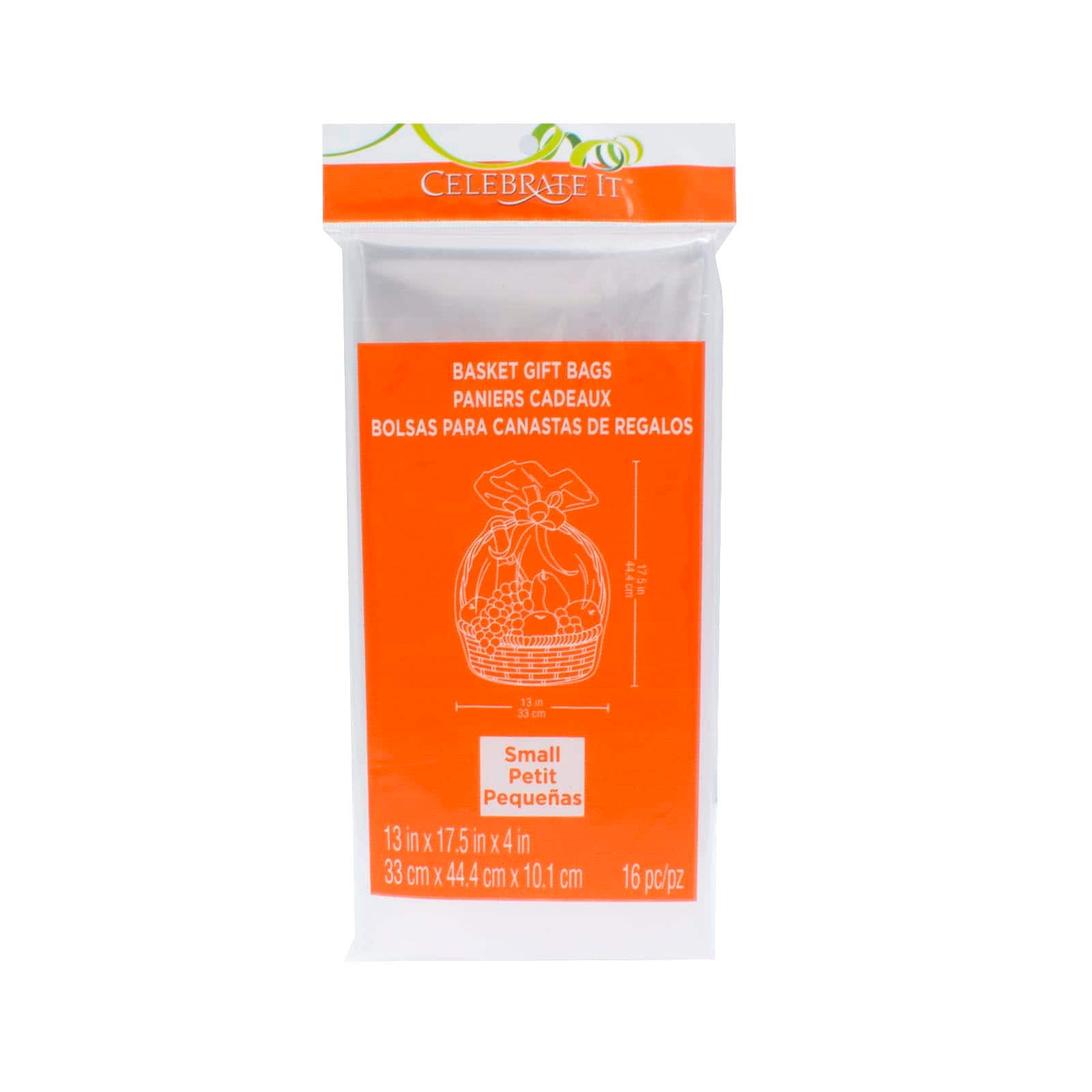 Small Basket Gift Bag by Celebrate It™ Christmas Gift Bags Michaels