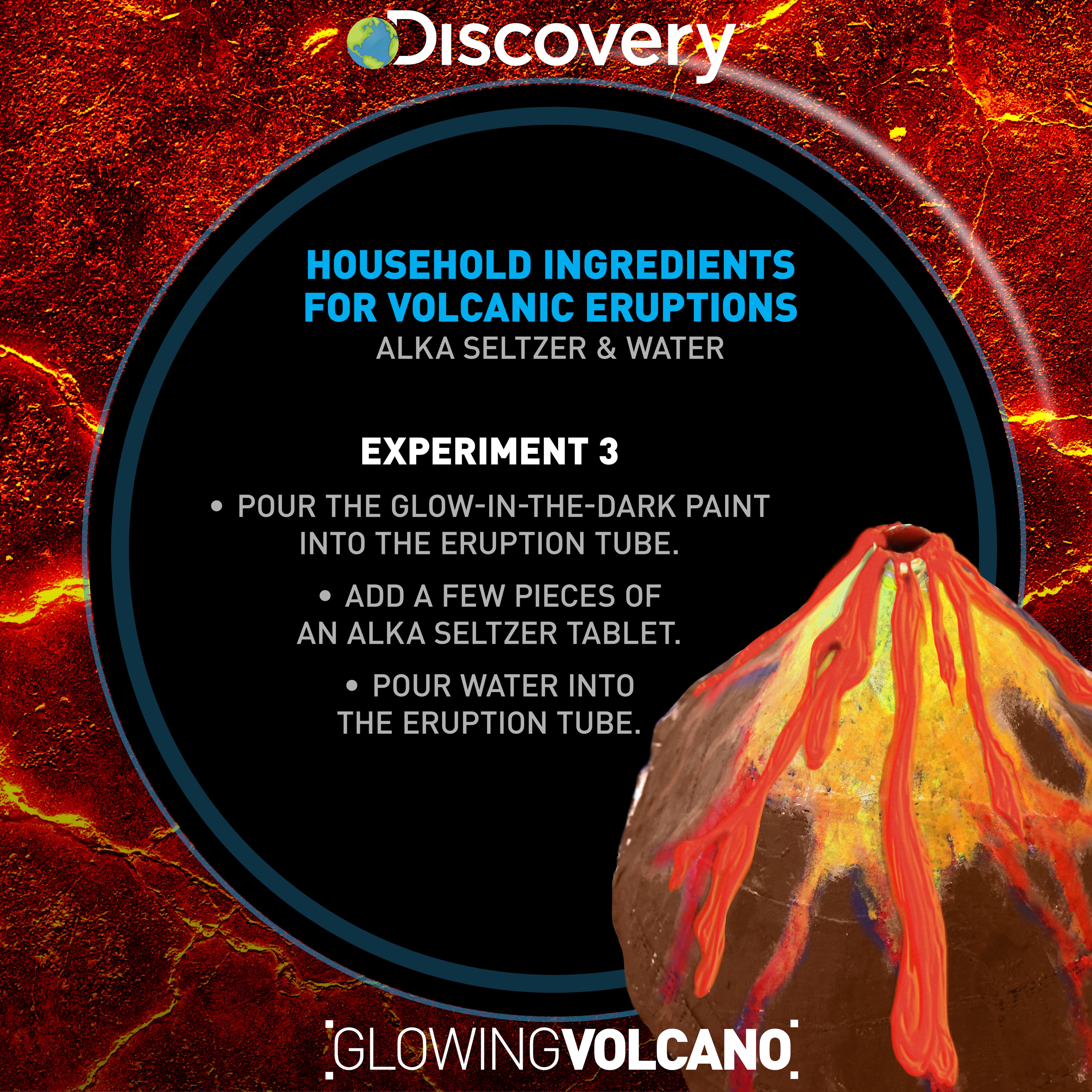 Discovery Kids Volcano Eruption Kit 
