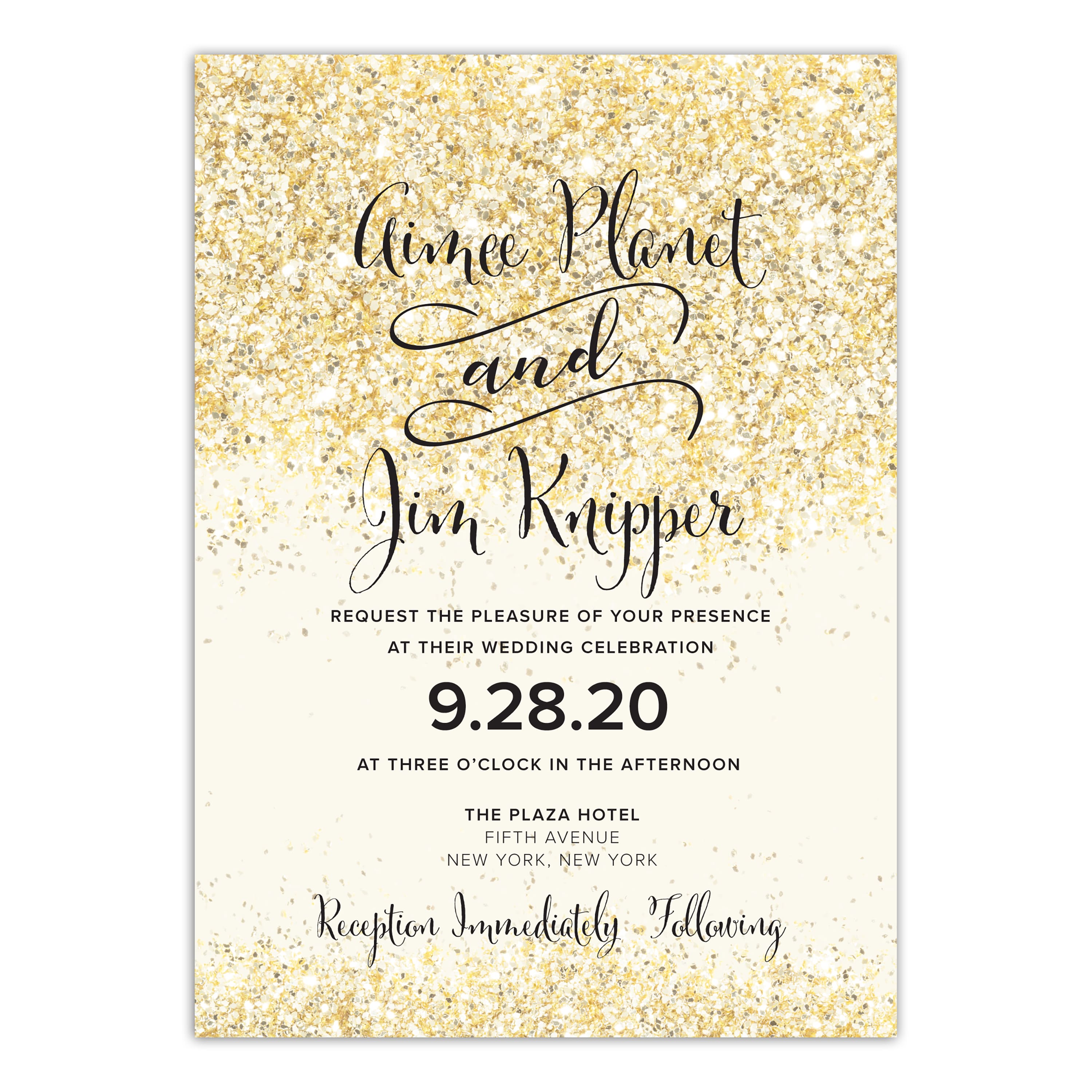 Buy the David Tutera Personalized Sparkle Wedding