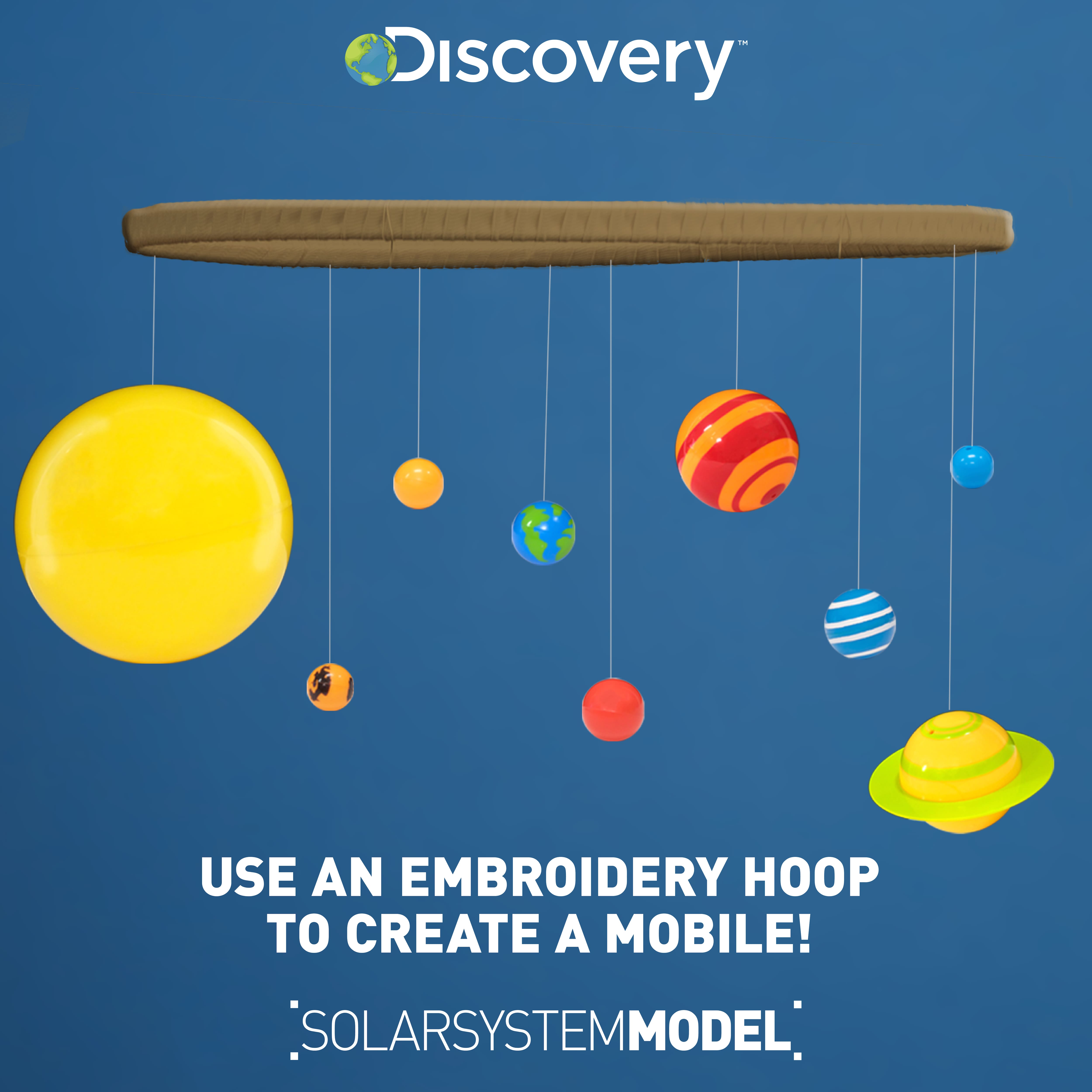 Shop For The Discovery 3d Glowing Solar System Kit At Michaels