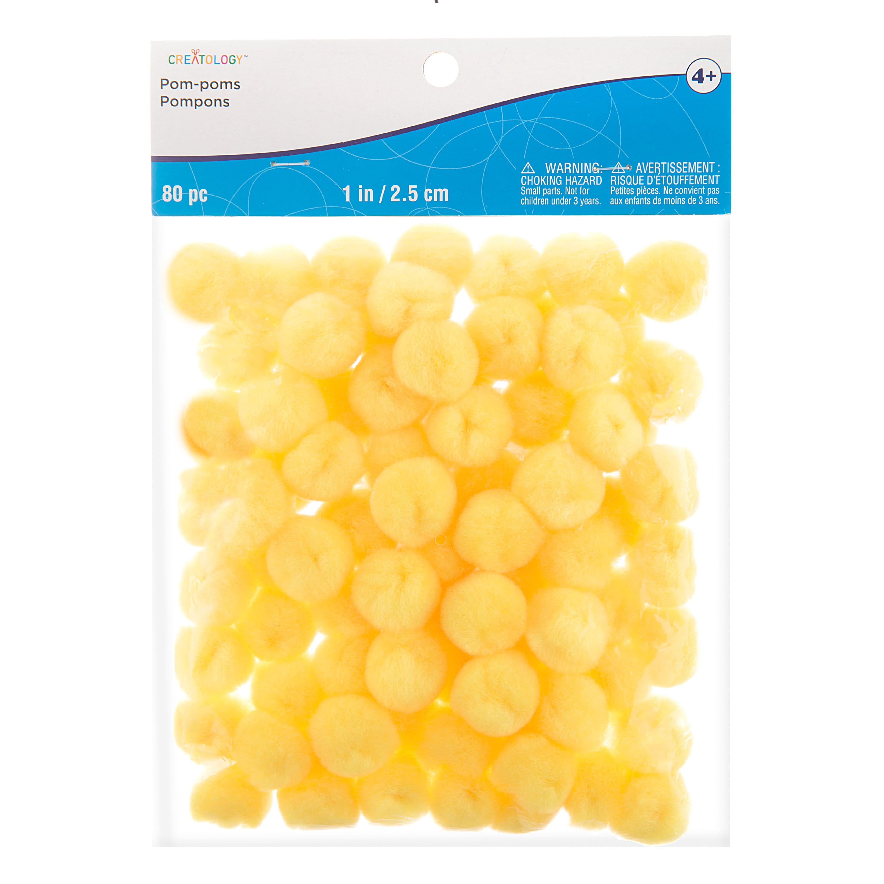 12 Packs: 80 ct. (960 total) 1" Pom Poms by Creatology™
