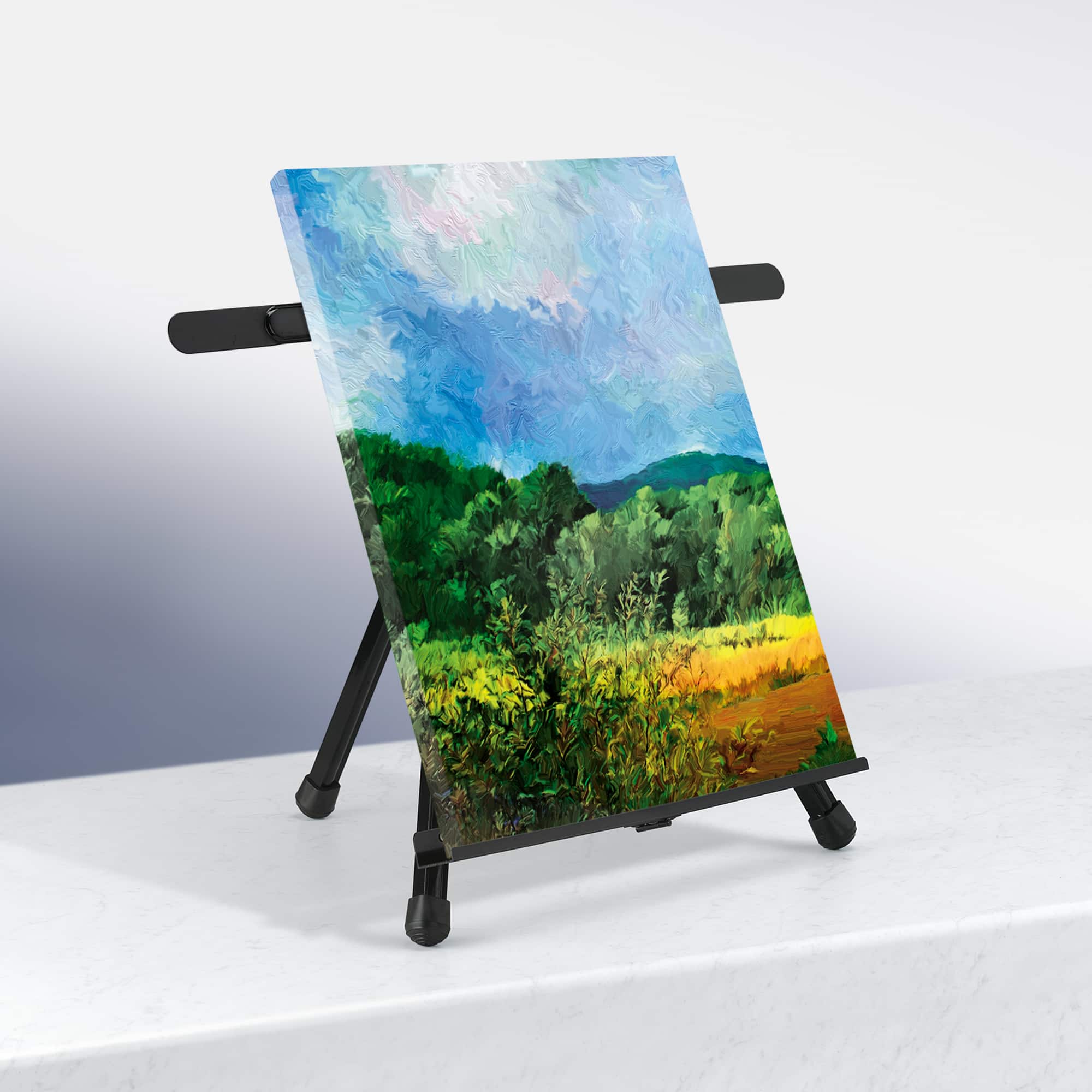 HERCHR Easel Stand for Painting, Easels for Painting Canvas Easel Stand for  Display Backdrop Stand for Parties Easley Stand for Painting Portable