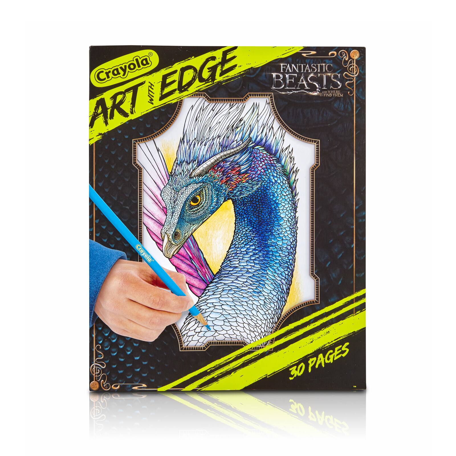 Crayola® Art with Edge™ Coloring Book, Fantastic Beasts Coloring