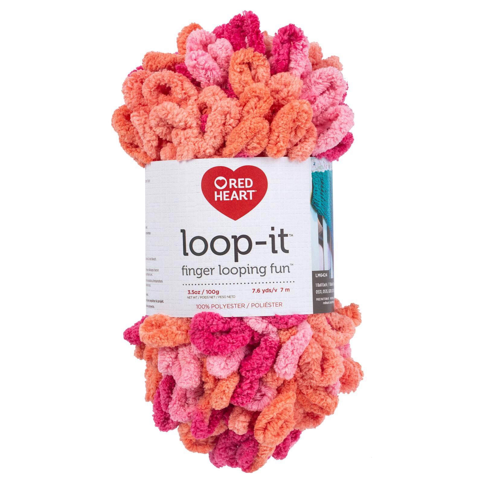 Get the Red Heart® LoopIt™ Finger Looping Fun™ Yarn at Michaels