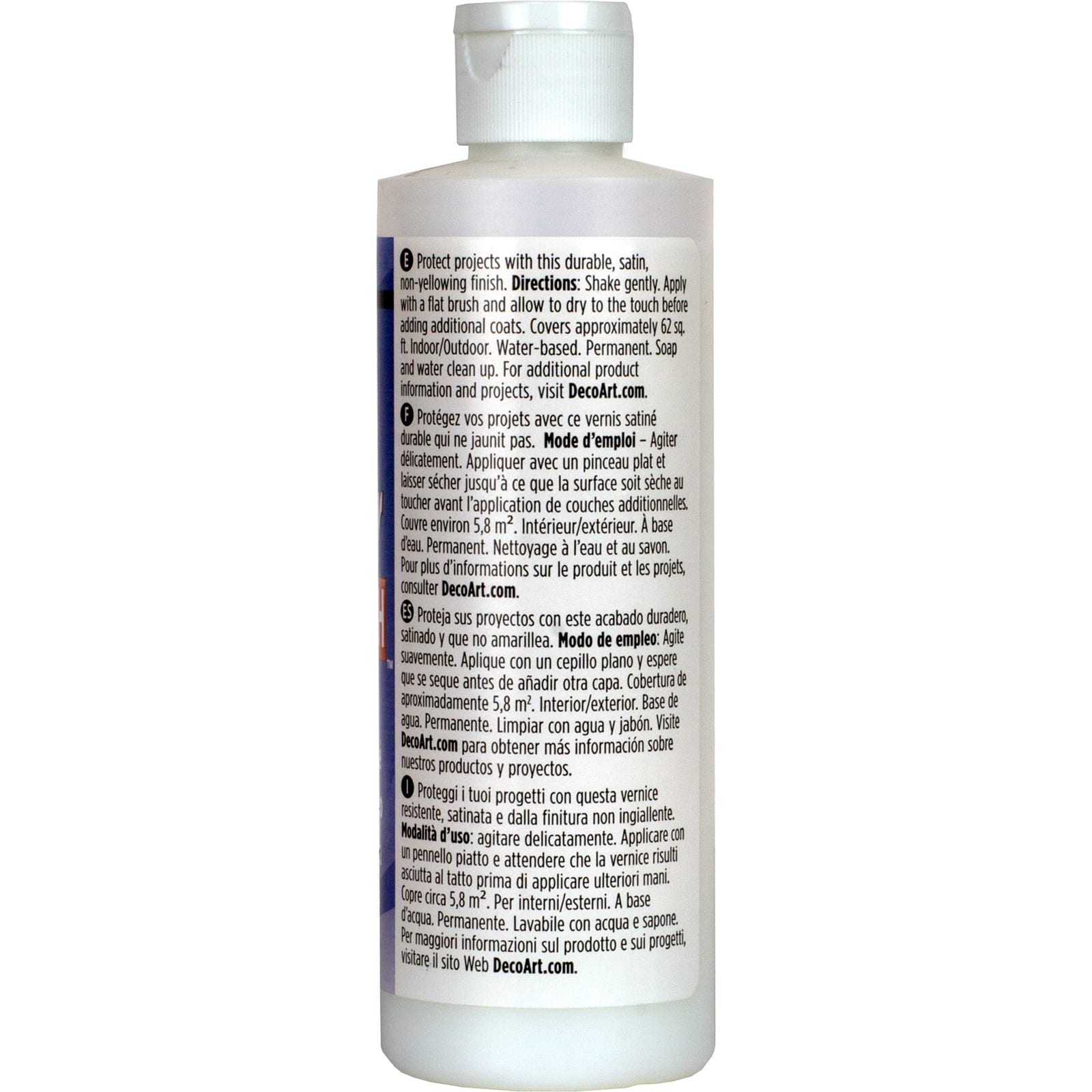 12 Pack: Americana® DuraClear Satin Varnish, 8oz.