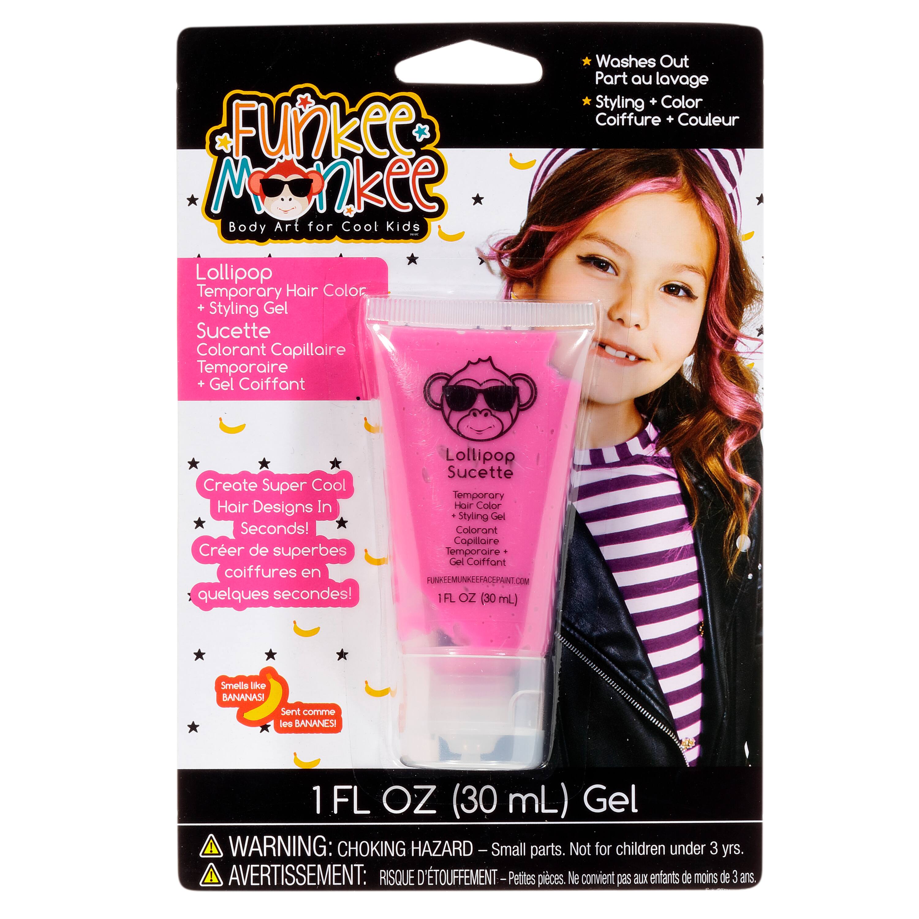 Shop For The Funkee Munkee Temporary Hair Color Styling Gel At