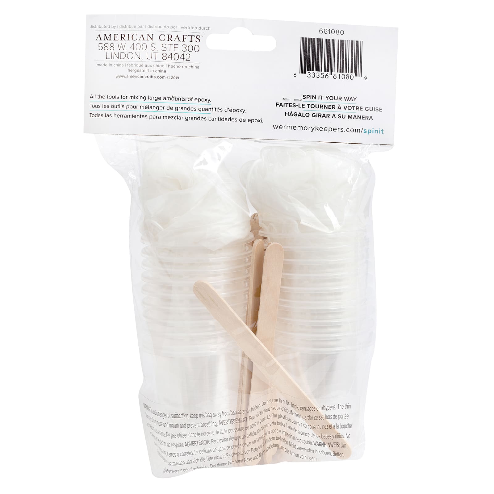 Fournitures de mélange époxy Spin It de We R Memory Keepers