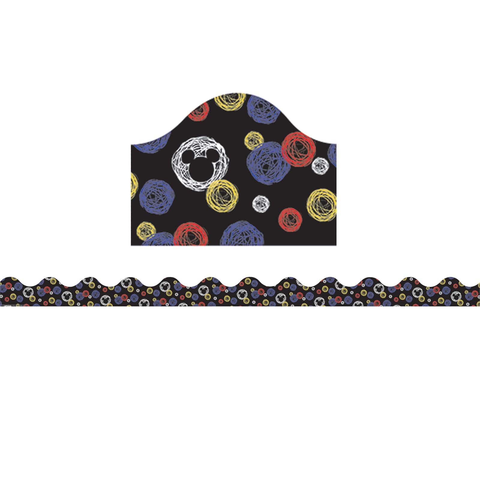 Eureka&#xAE; Deco Trim&#xAE; Mickey&#xAE; Color Pop! Borders, 222ft.