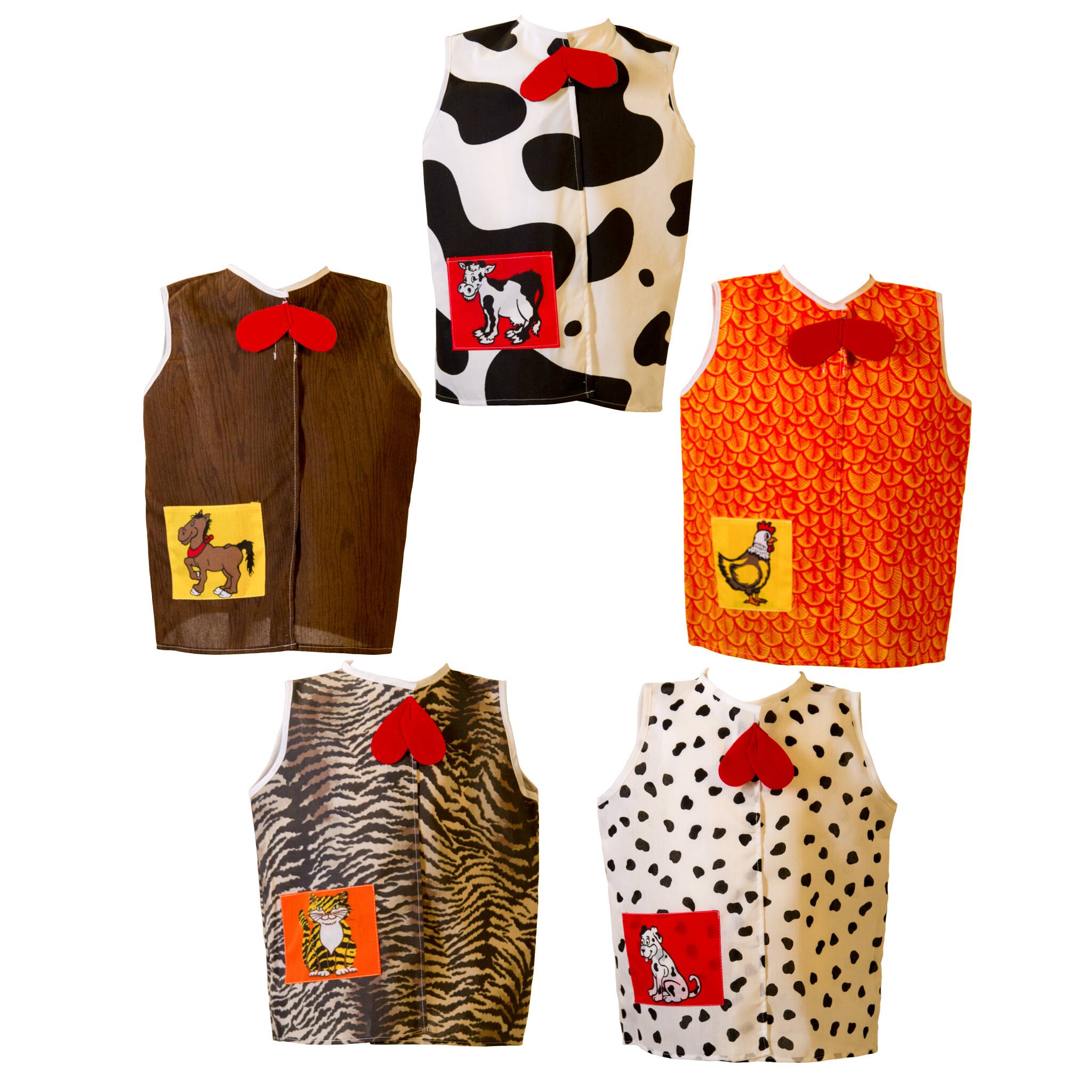 Toddler Animal Dress-Up Set, Set of 5 By Dexter
