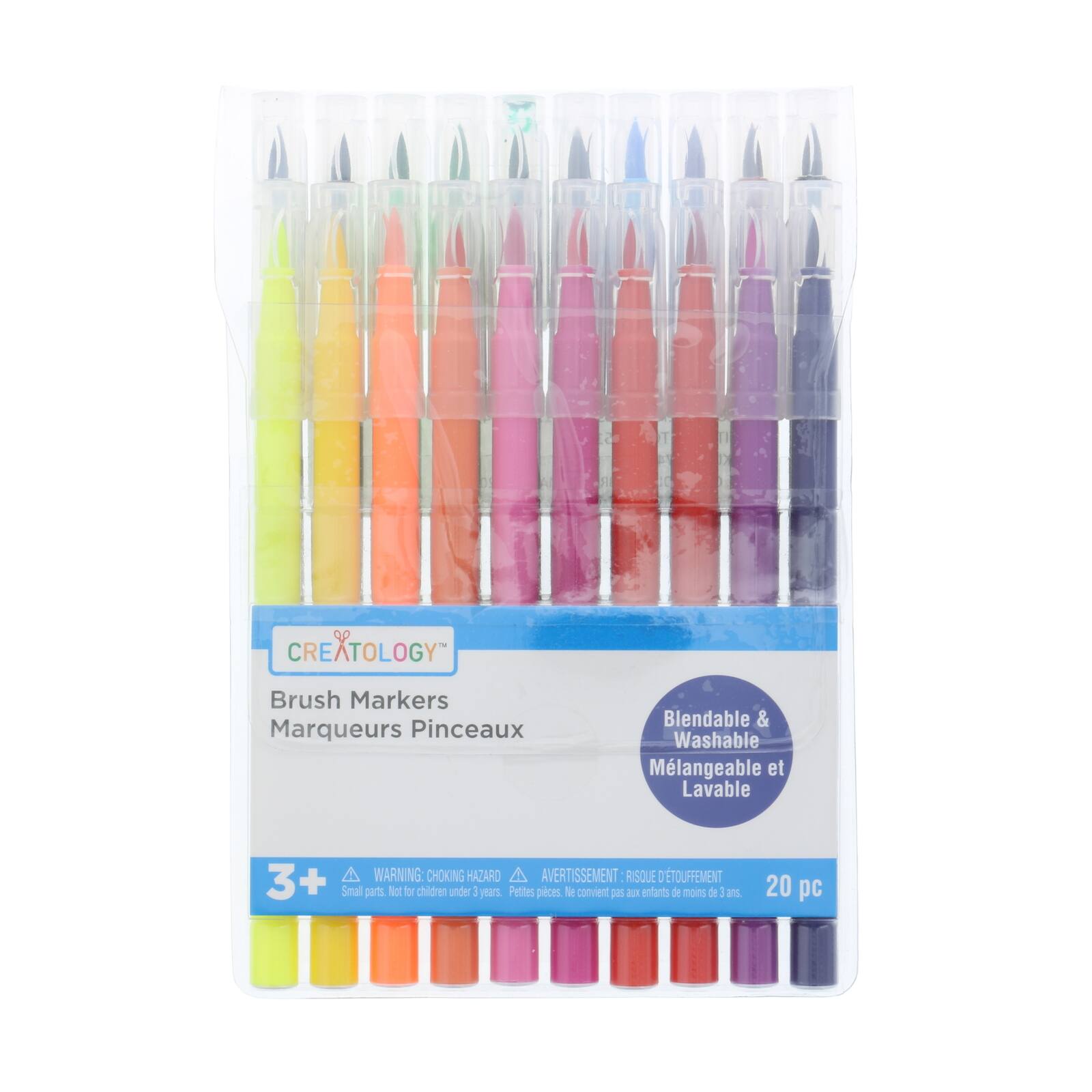12 Packs: 20 ct. (240 total) Brush Markers By Creatology™