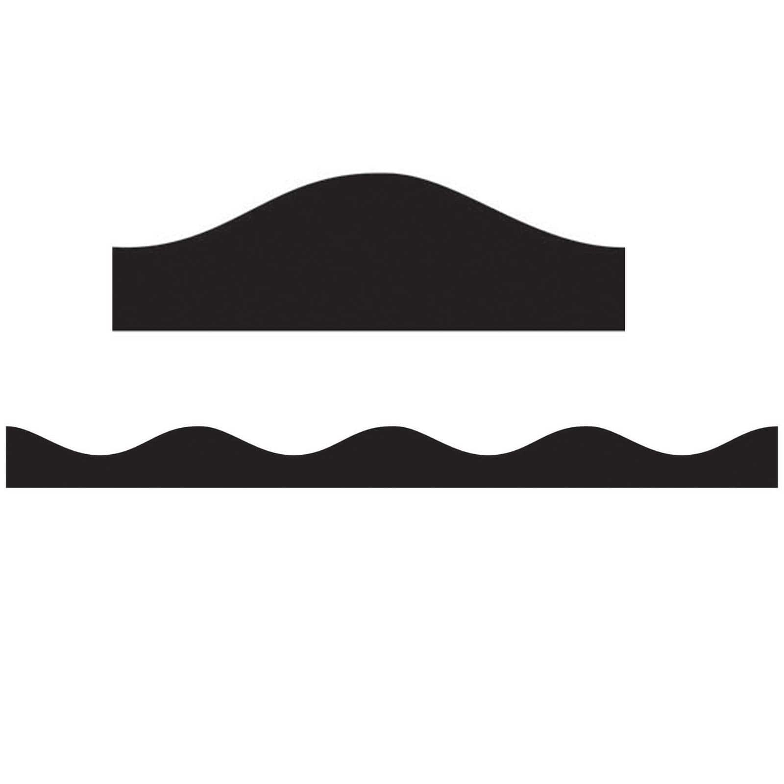 Ashley Productions Ink Black Magnetic Borders, 72ft.