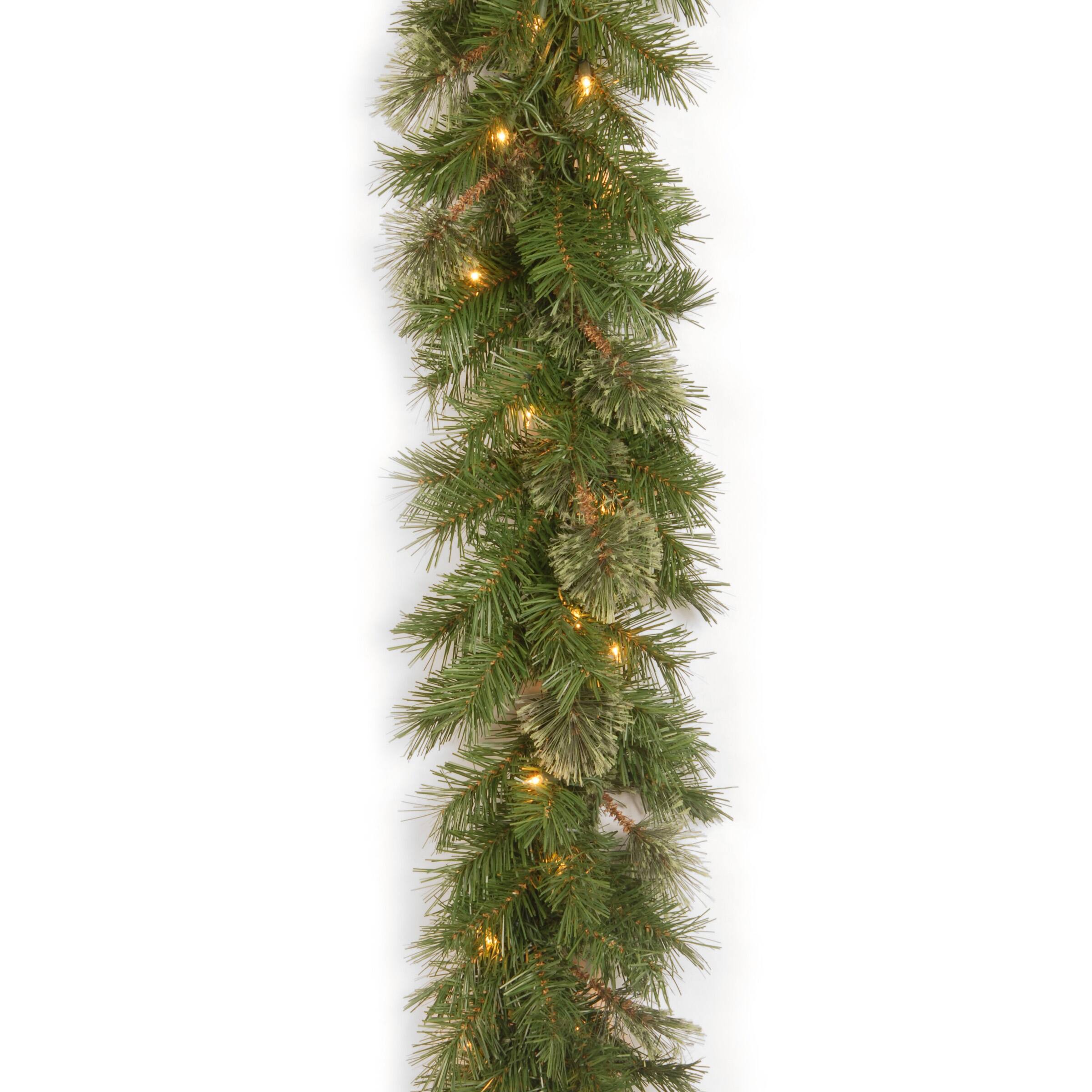 Find the 9ft. Atlanta Spruce Garland, Clear Lights at Michaels