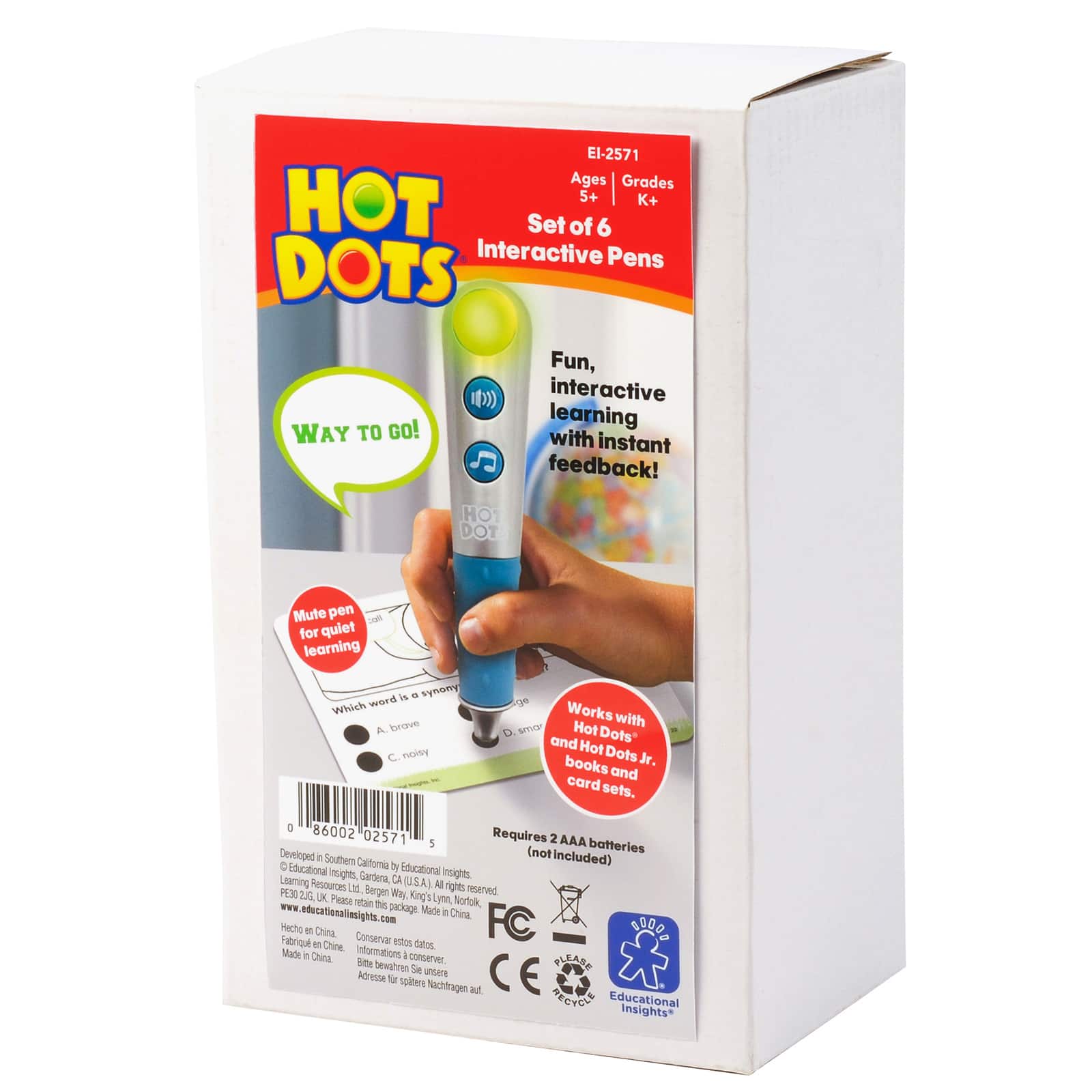 Hot Dots&#xAE; Talking Pen, Set of 6