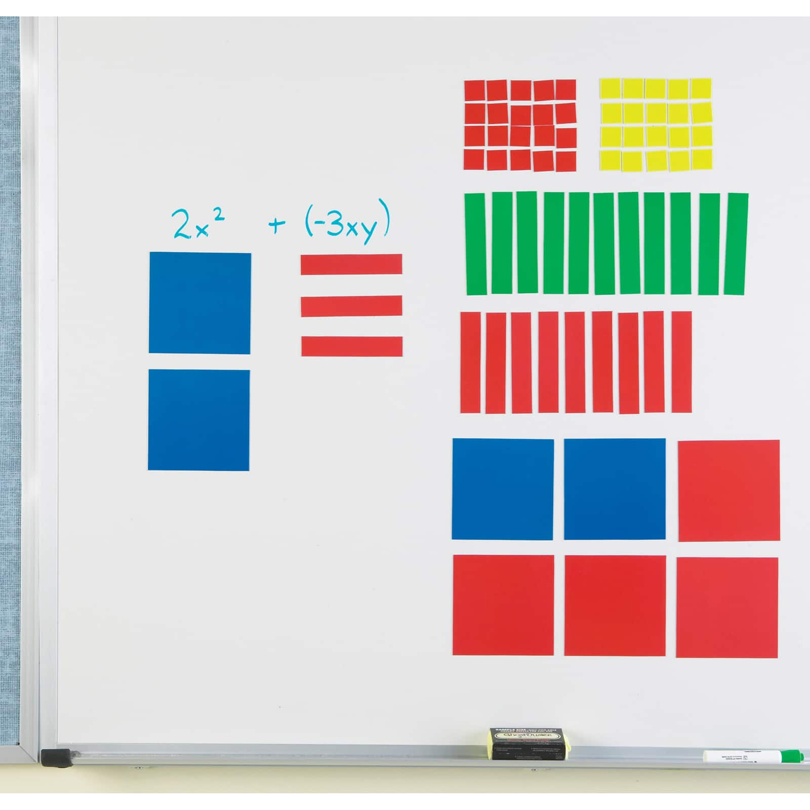 Learning Resources&#xAE; Magnetic Algebra Tiles