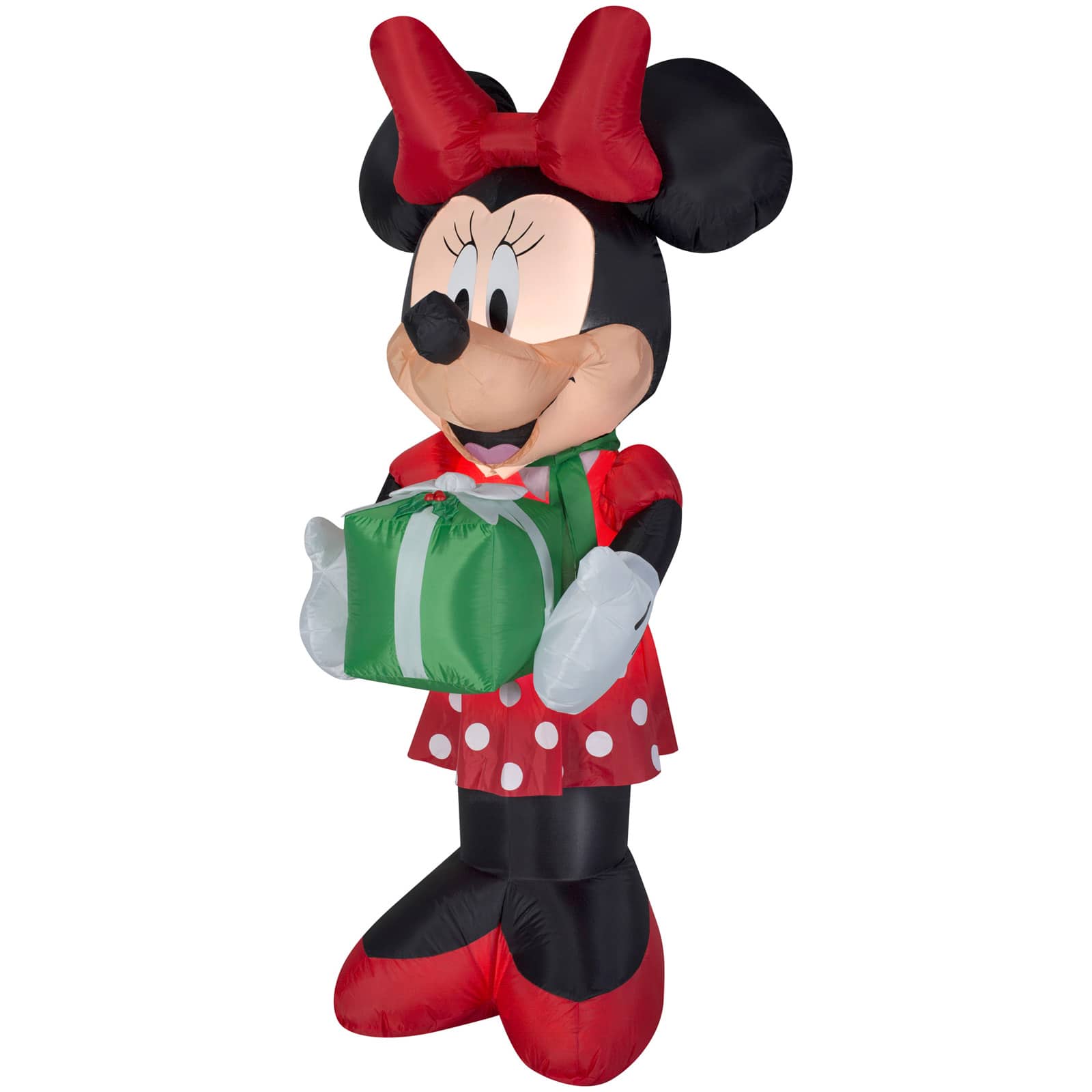 6ft. Airblown® Inflatable Christmas Minnie w/ Scarf and Presents
