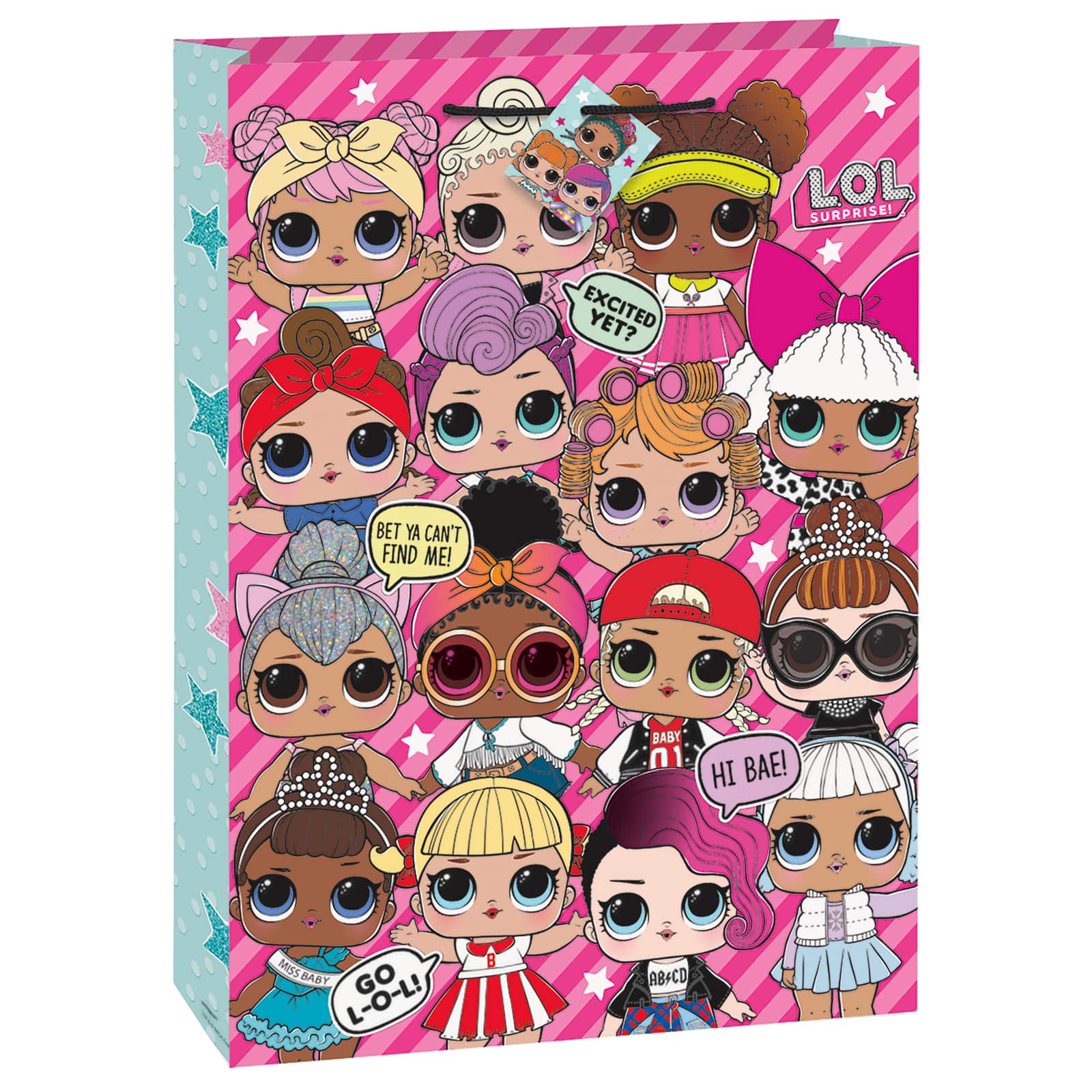 lol dolls wrapping paper