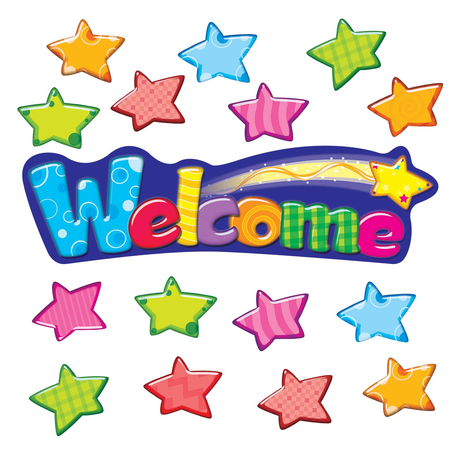 Welcome Stars Mini Bulletin Board Set By Trend | Michaels®