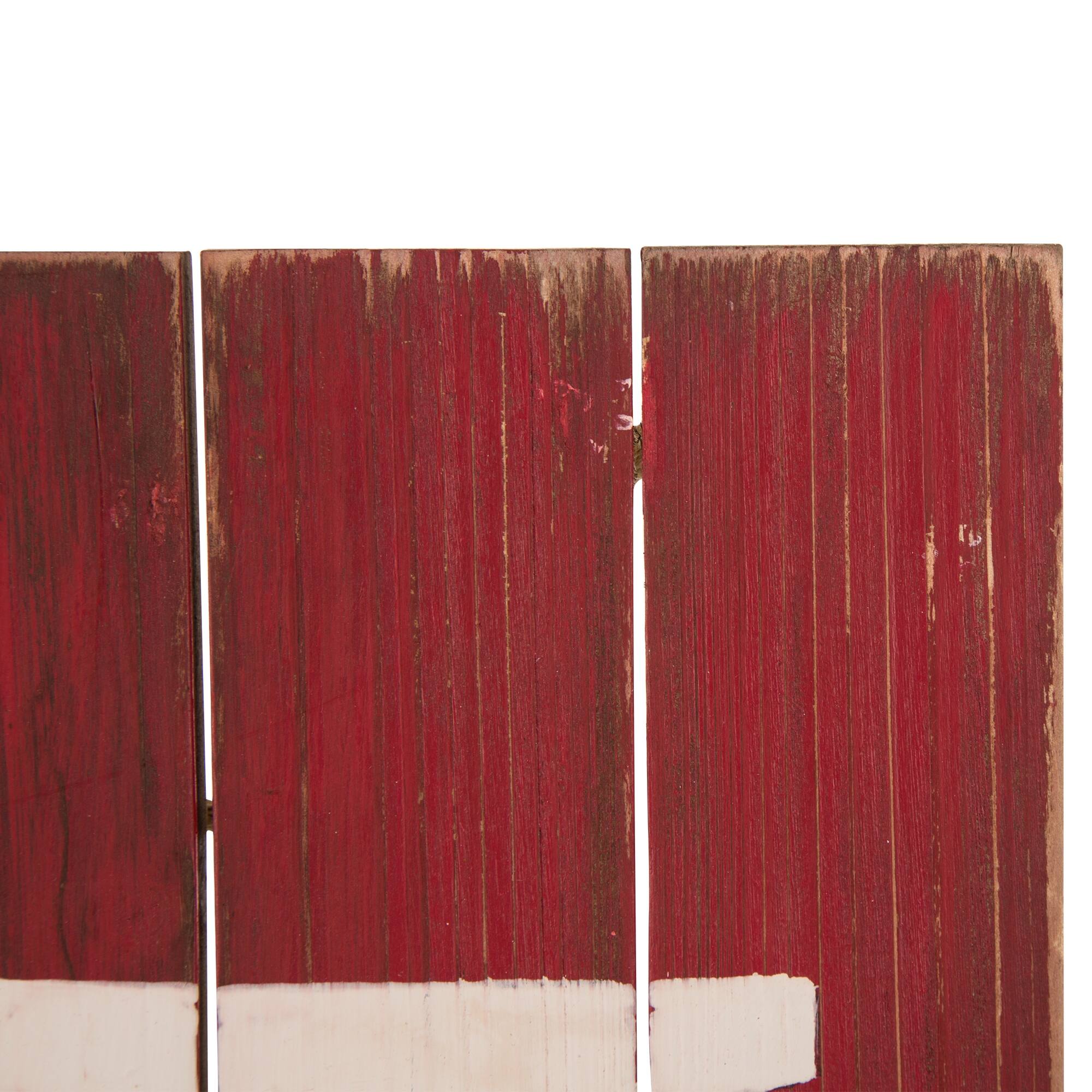 Glitzhome® 42" Joy Christmas Wooden Porch Sign