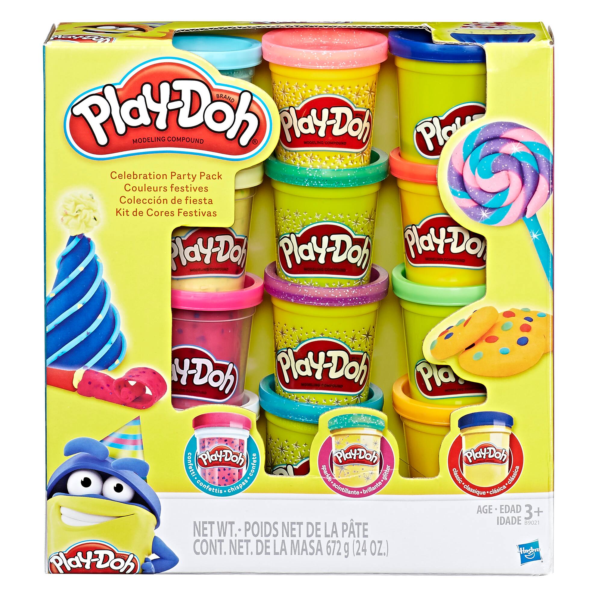 Play-Doh Sparkle and Bright Color Pack