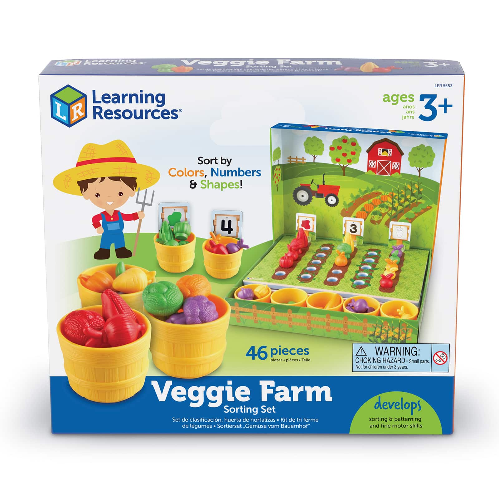 Learning Resources&#xAE; Veggie Farm Sorting Set