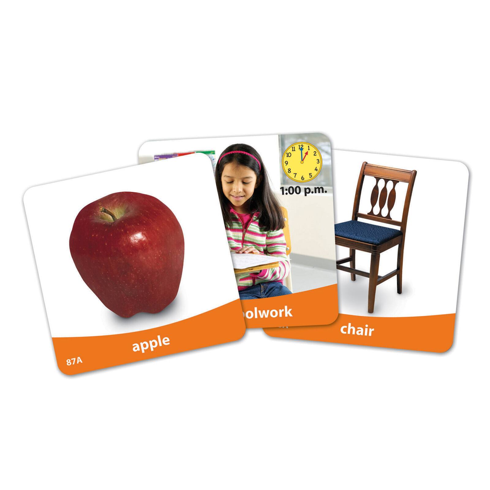 Learning Resources&#xAE; Basic Vocabulary Photo Card Set