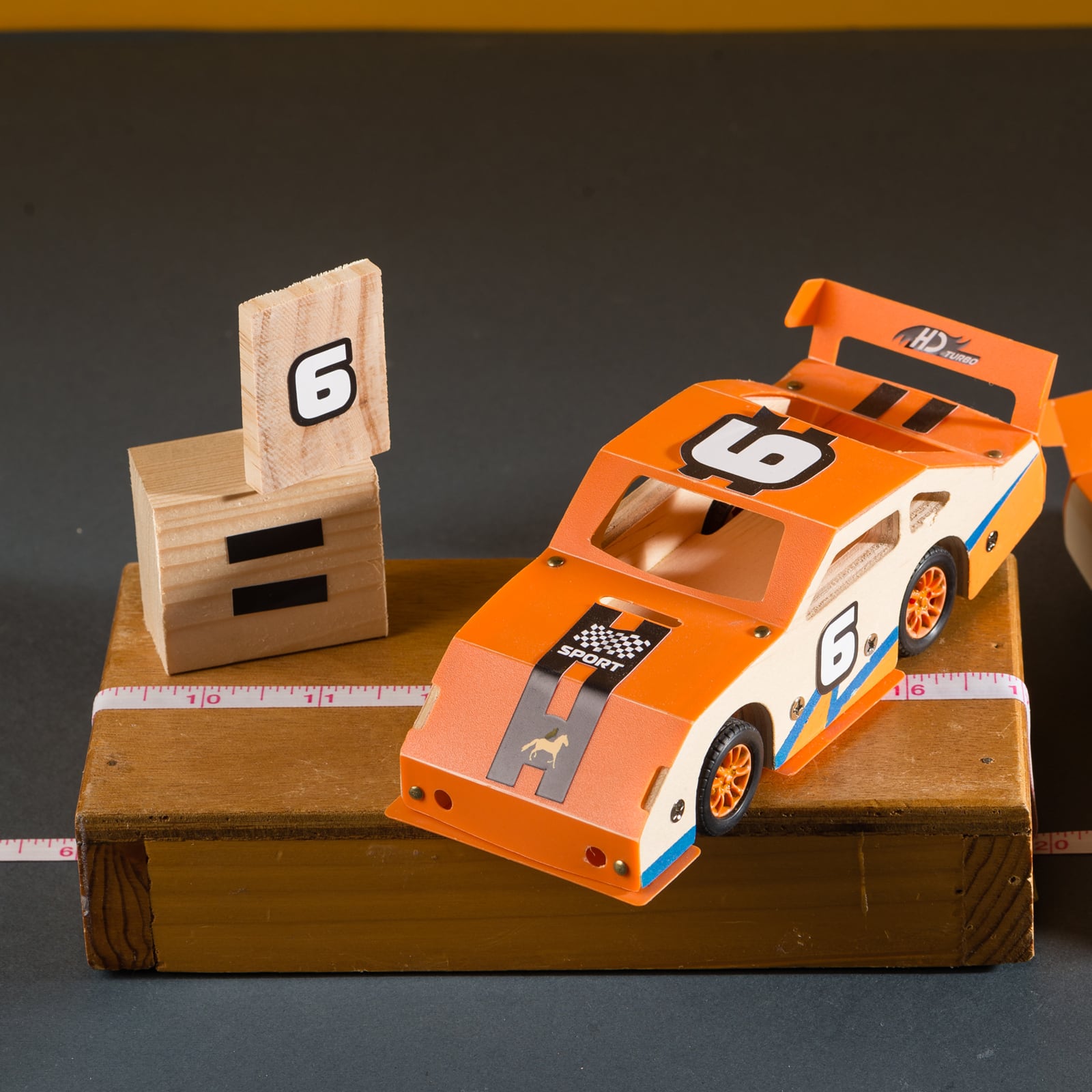 Buy the Stanley Jr. Race Car Wood Building Kit at Michaels