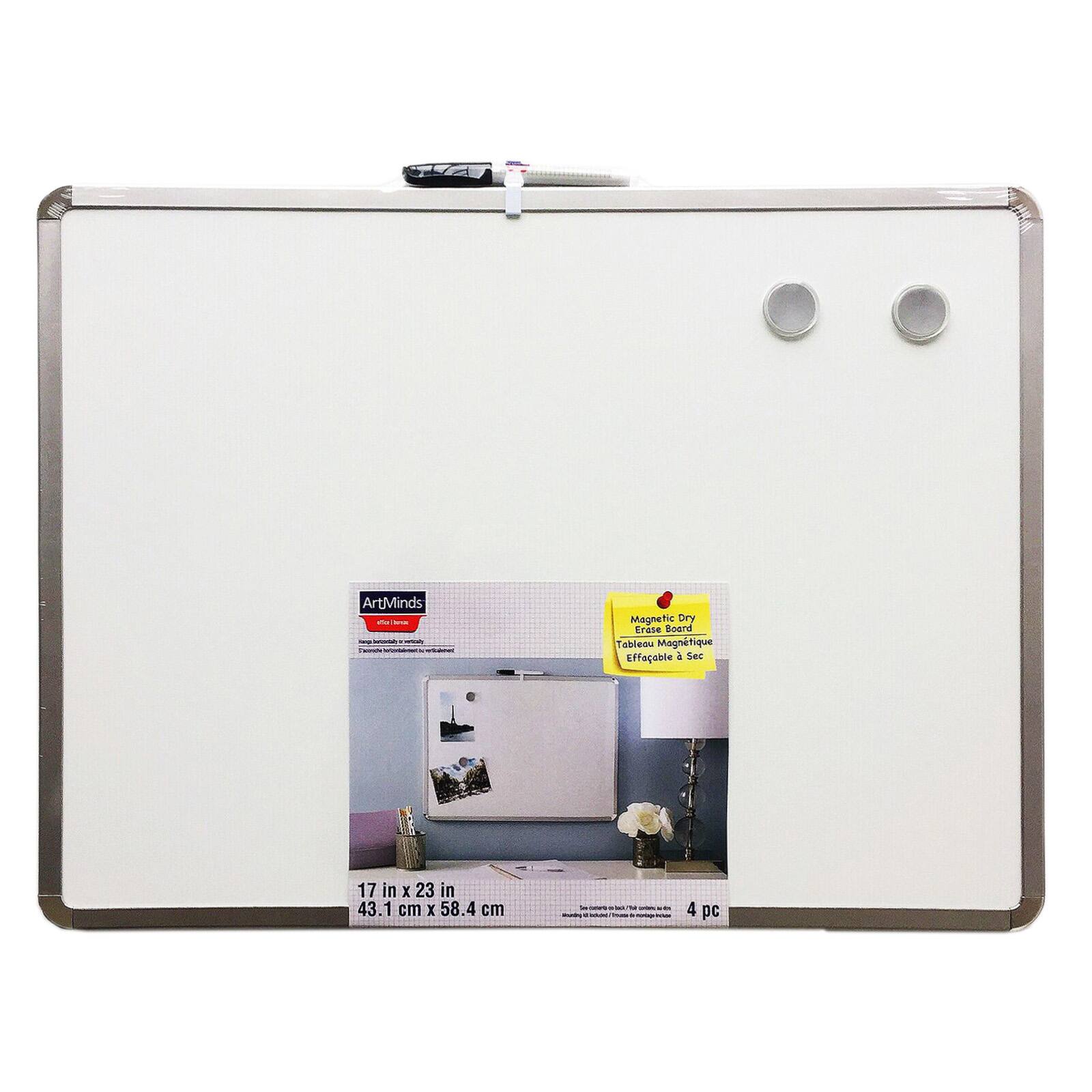 Find the White Framed Dry Erase Board by Artminds™ at Michaels