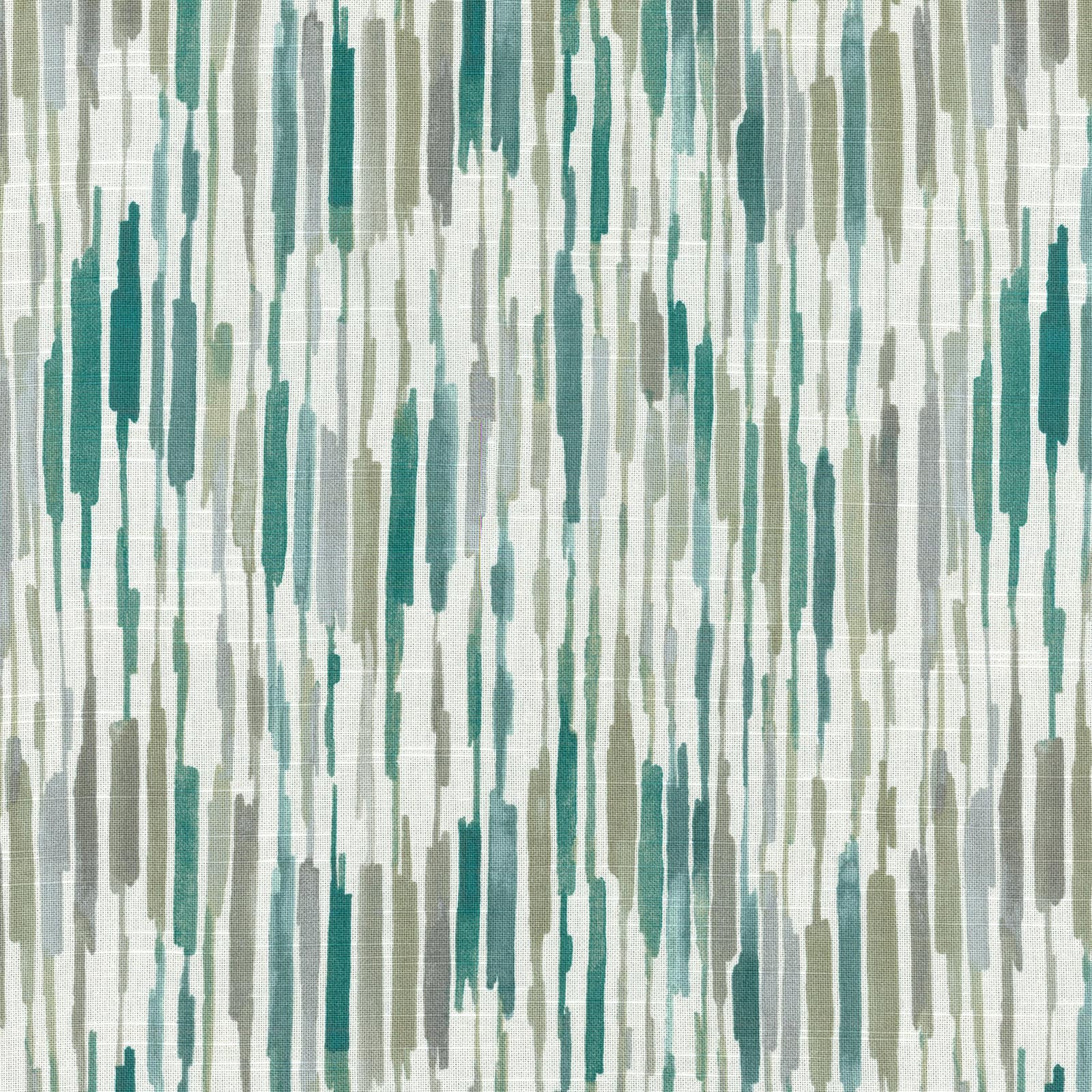 Kelly Ripa Home Seaglass Drizzle Chevron Cotton Fabric | Michaels