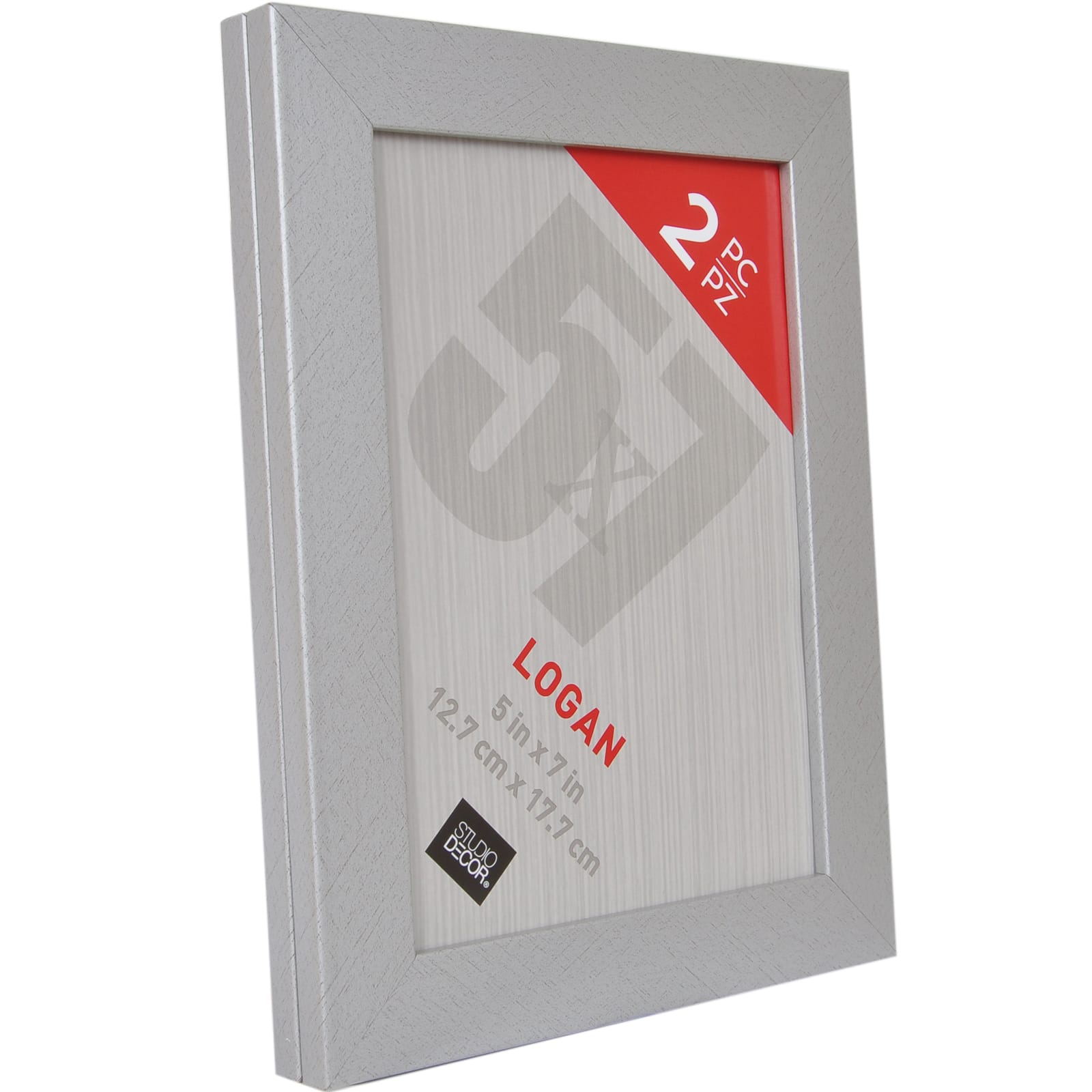 12 Packs: 2 ct. (24 total) Silver Tabletop Frames, Logan by Studio D&#xE9;cor&#xAE;