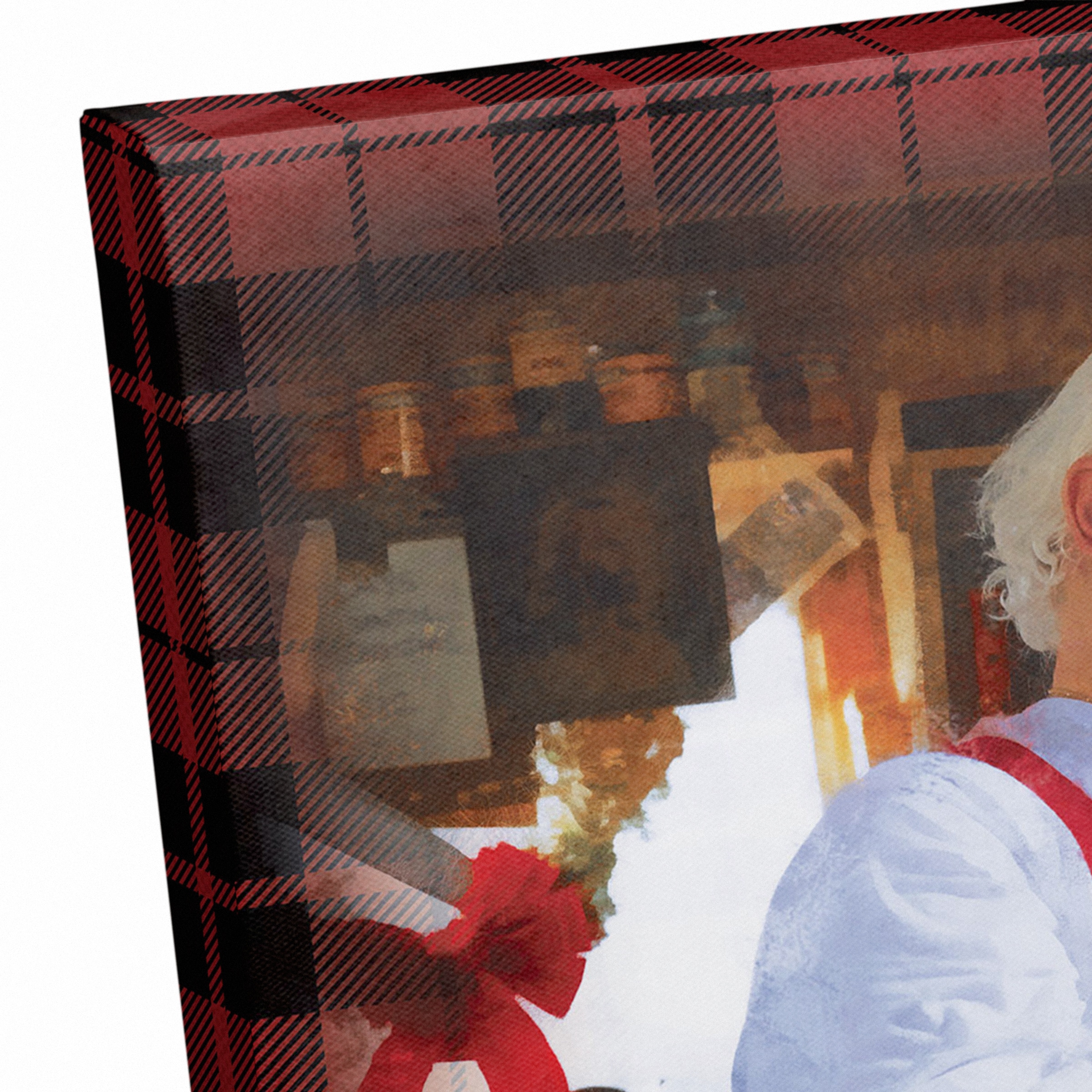 Santa&#x27;s Workshop Canvas Wall Art