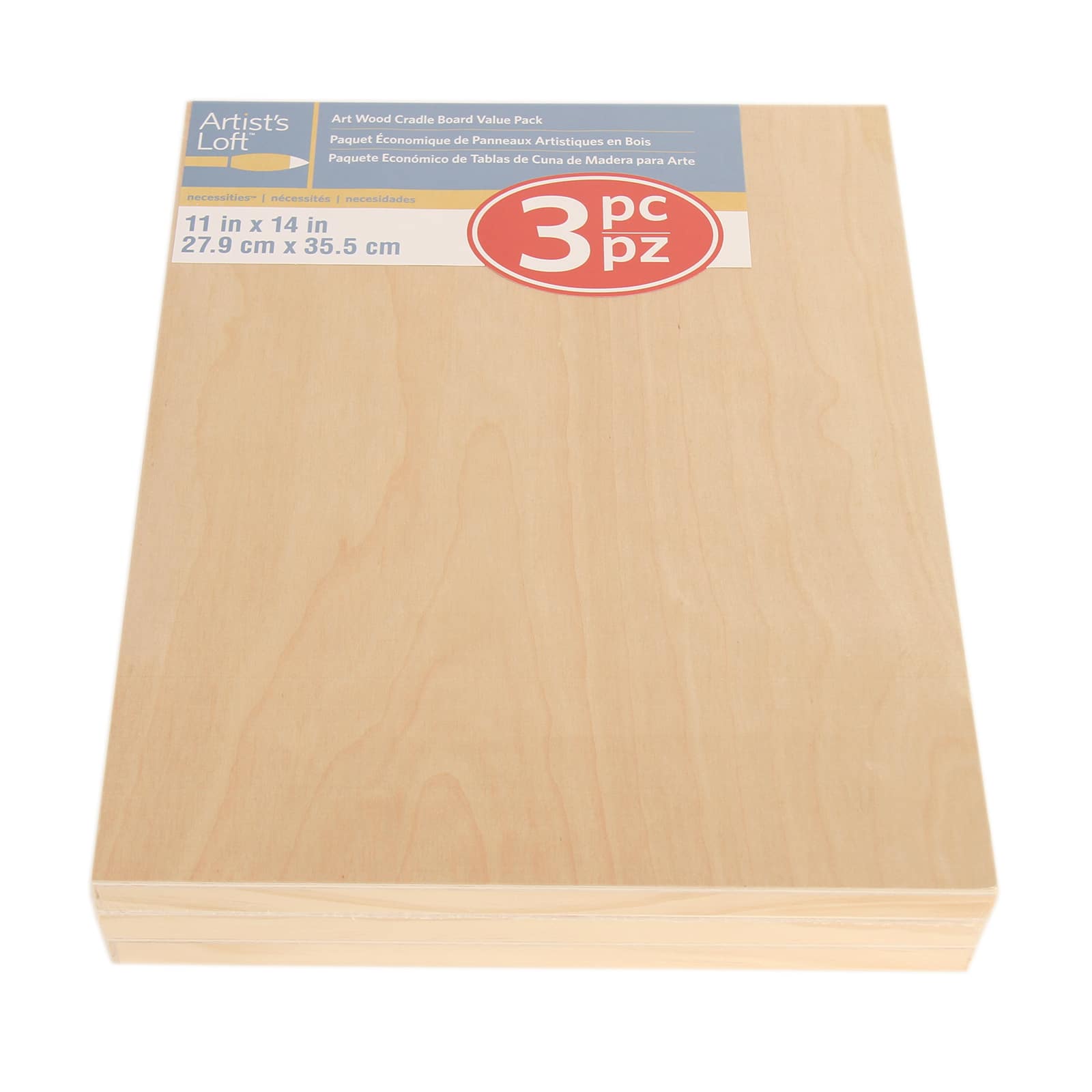 Cradled Wood Painting Panel Pack by Artist&#x27;s Loft&#x2122; Necessities&#x2122;