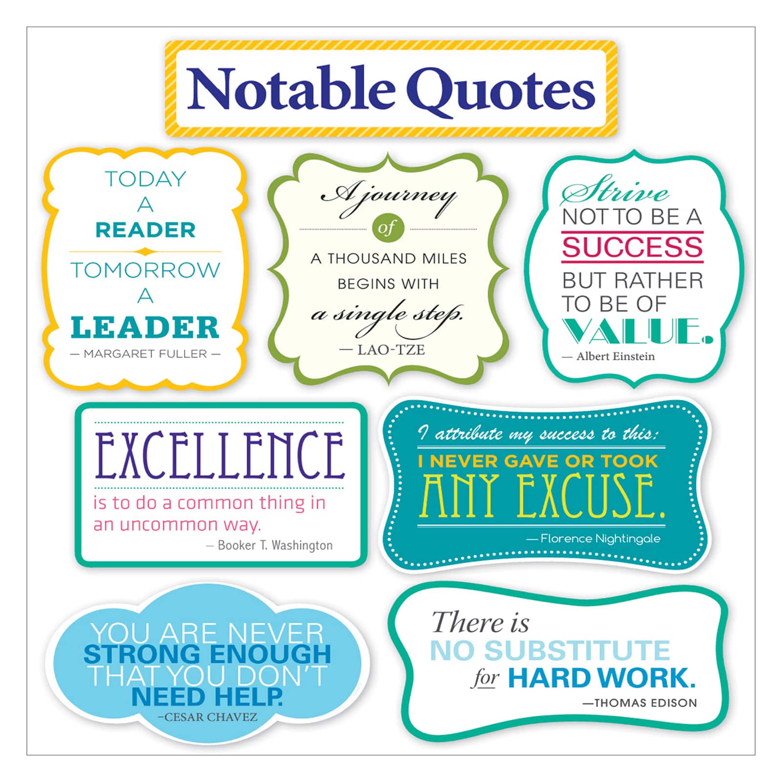 Find the Notable Quotes Bulletin Board Set at Michaels