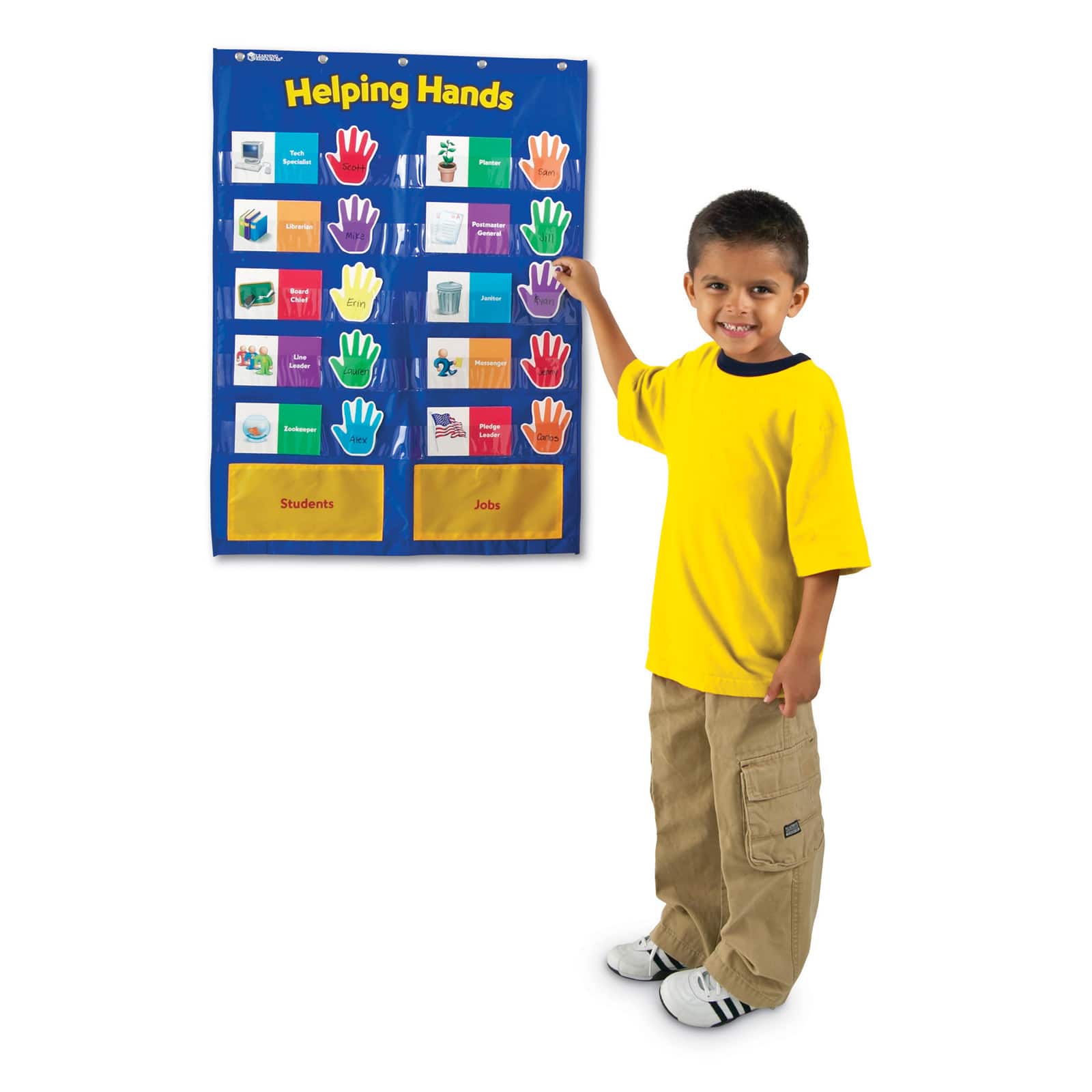 Learning Resources Helping Hands Pocket Chart 
