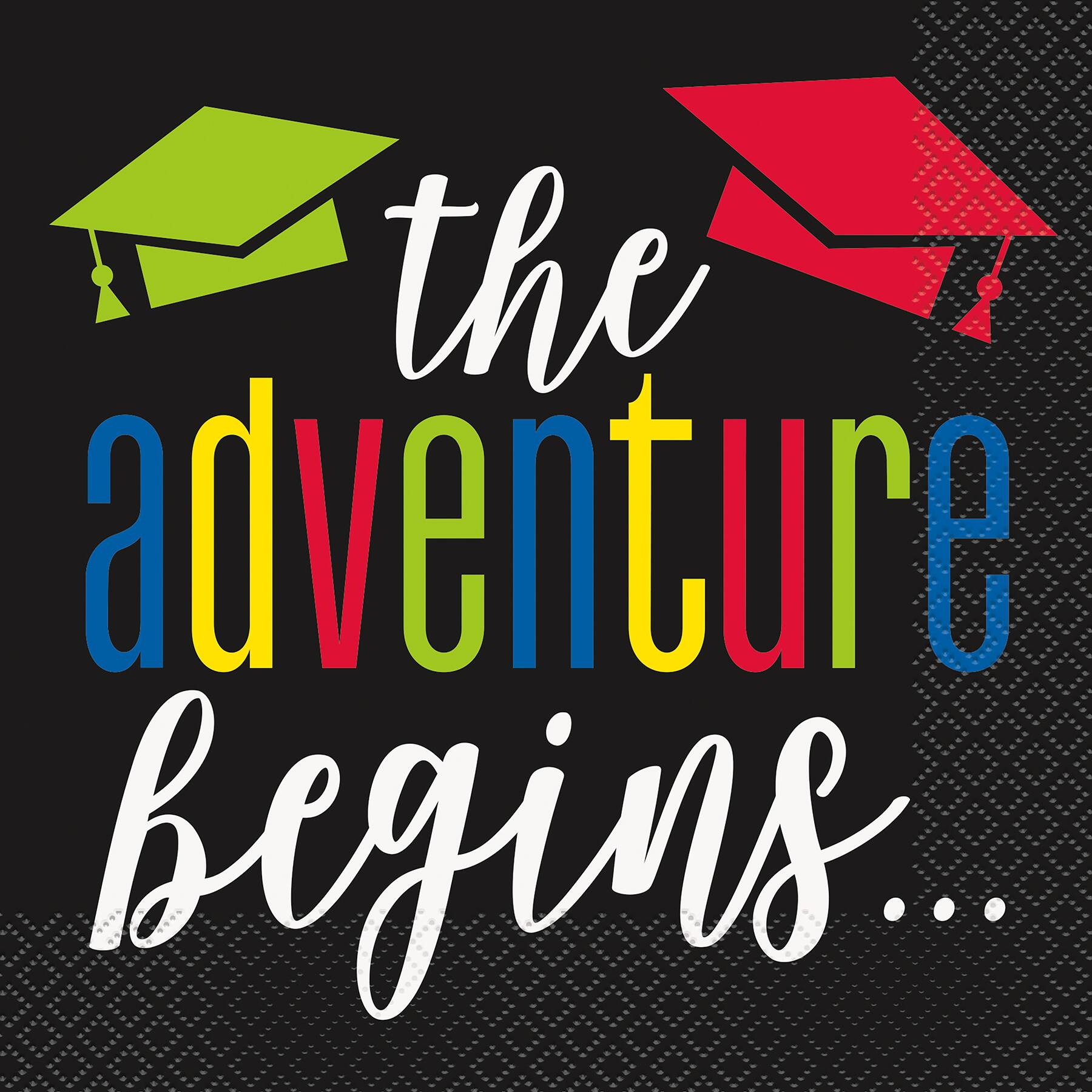 Colorful Graduation Paper Napkins Graduation Party Supplies