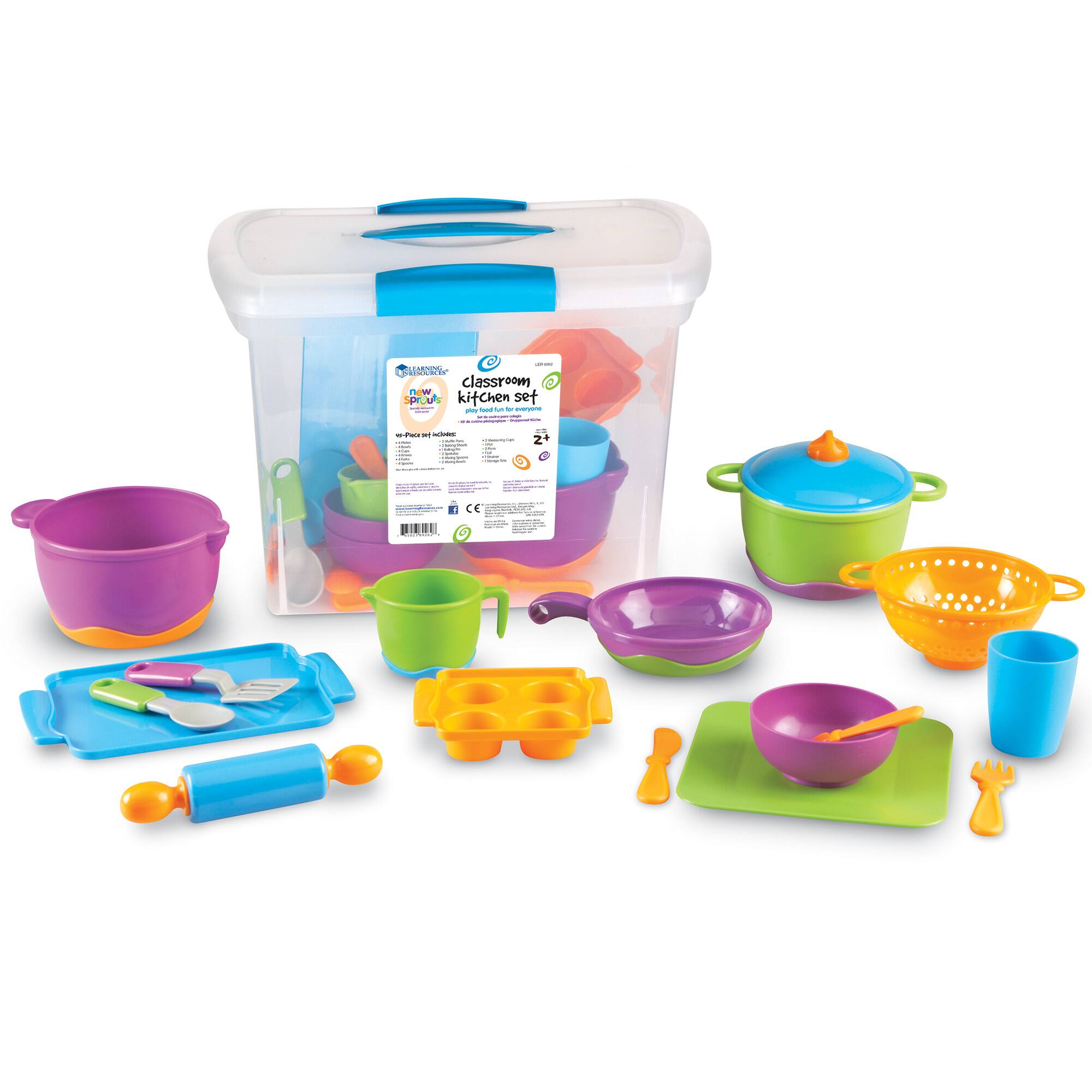 new sprouts classroom play food set