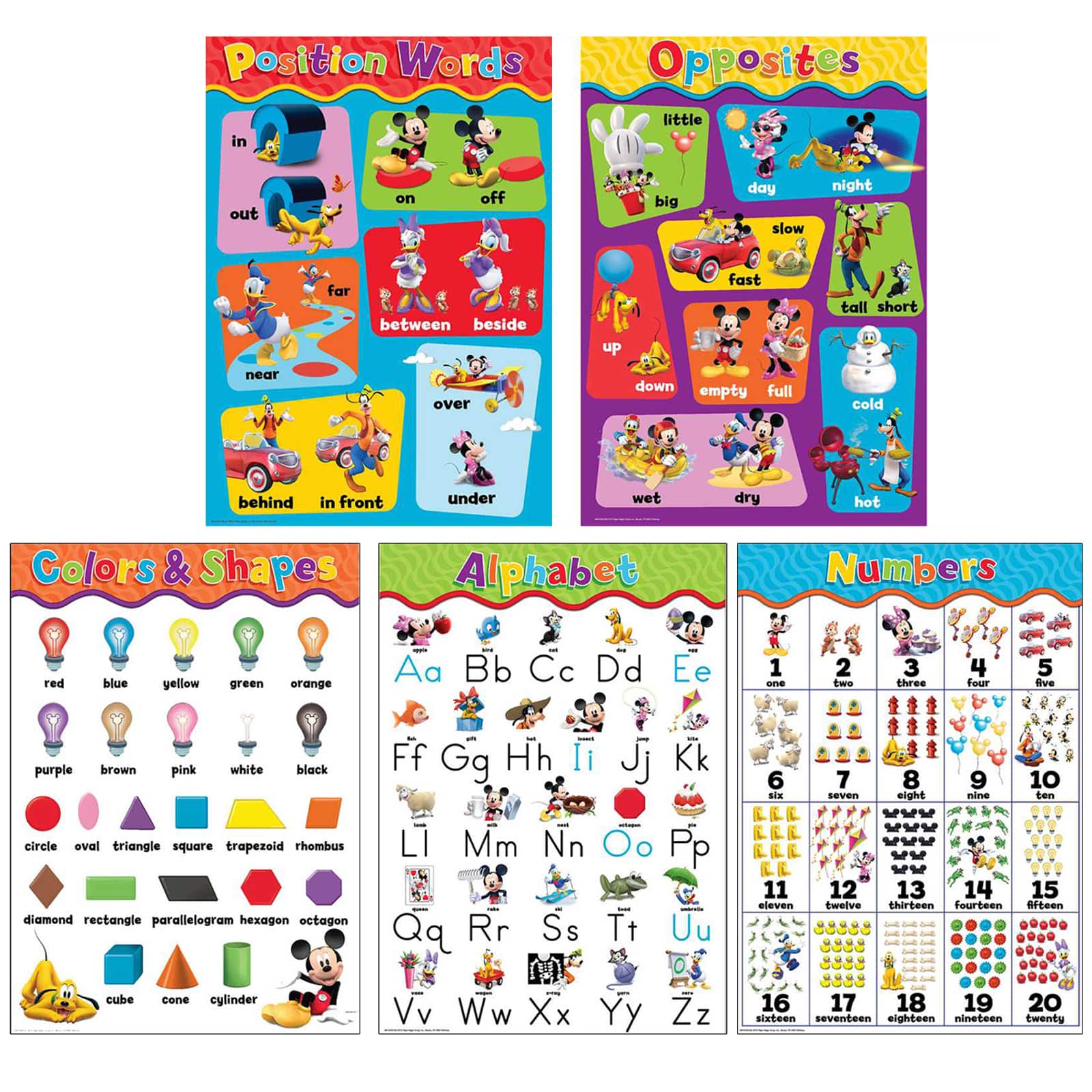 Mickey Mouse Clubhouse&#xAE; Beginning Concepts Bulletin Board Set