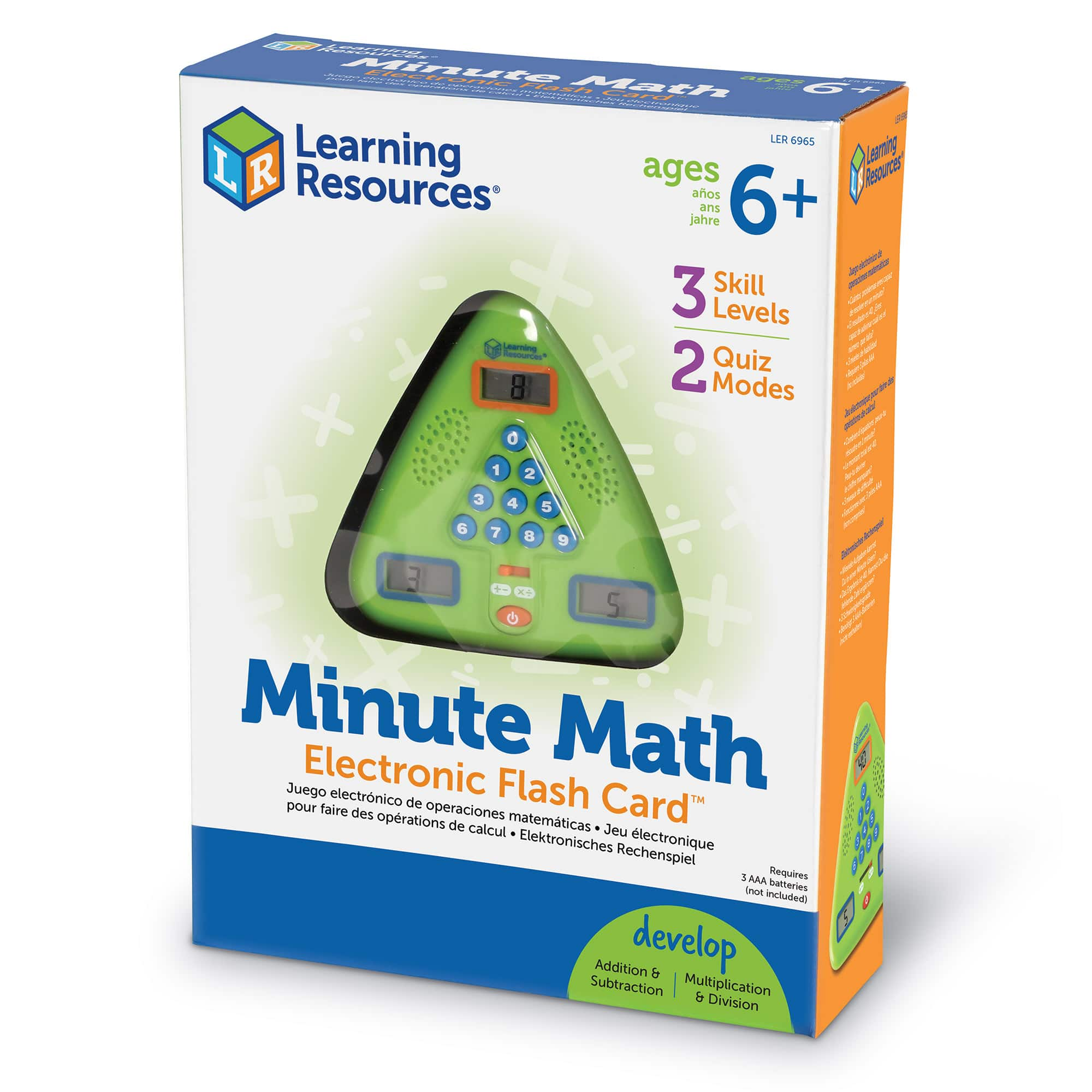 Shop For The Learning Resources Minute Math Electronic Flash Card At Michaels