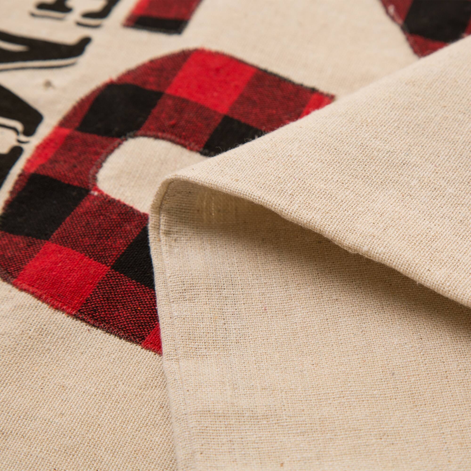 Glitzhome® 36" Lighted Burlap Gift Sack with Wordings Set of 2 Gift Bags Michaels