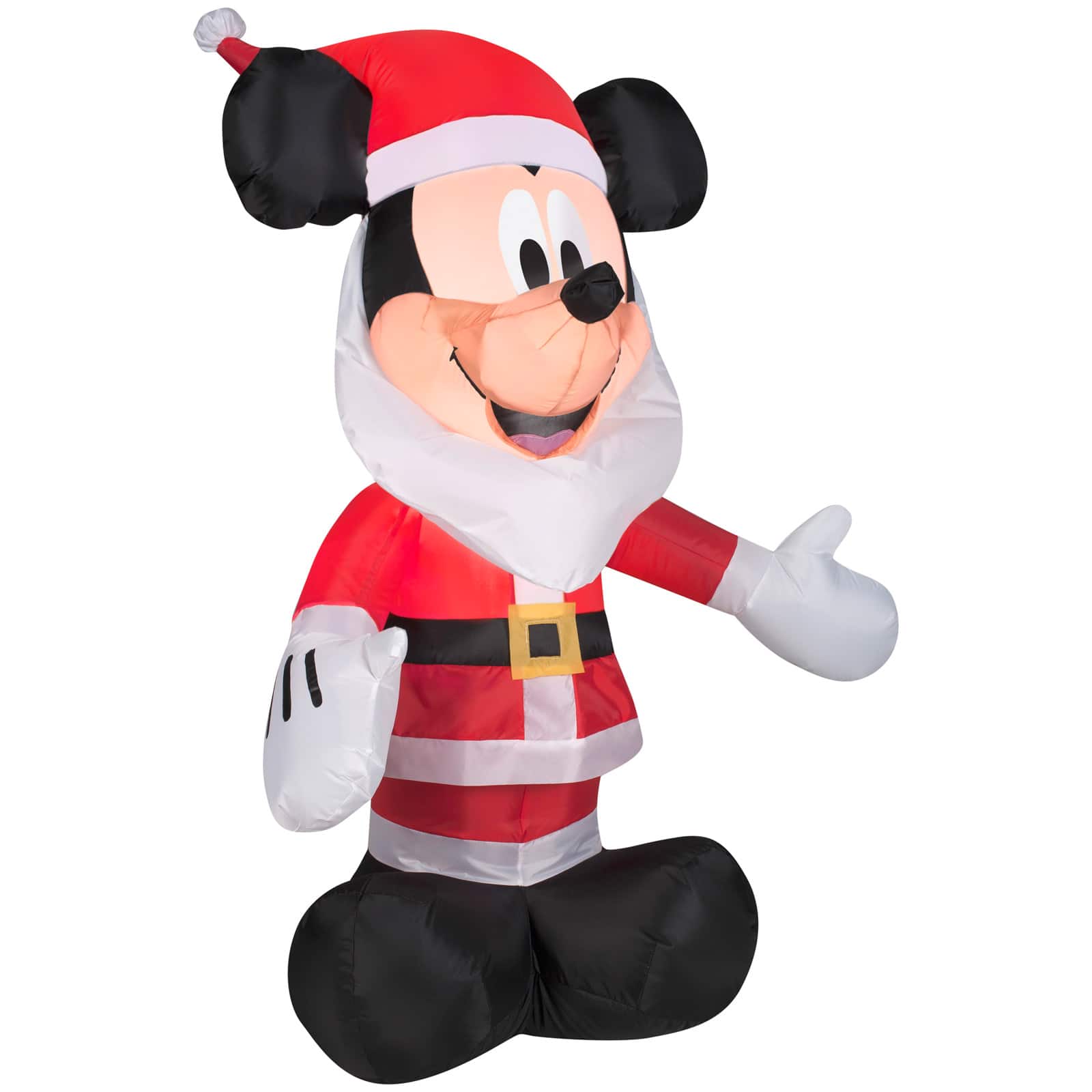 3.5ft. Airblown® Inflatable Christmas ©Disney Mickey Mouse with Santa Beard