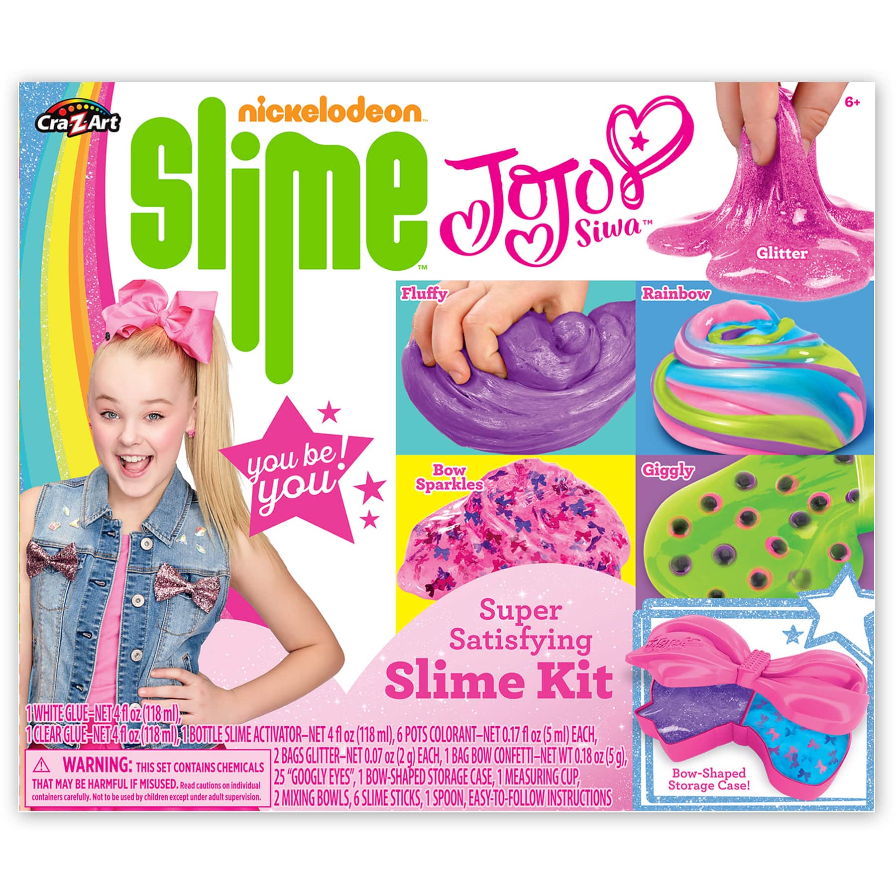 Nickelodeon Slime Jojo Siwa Slime Kit