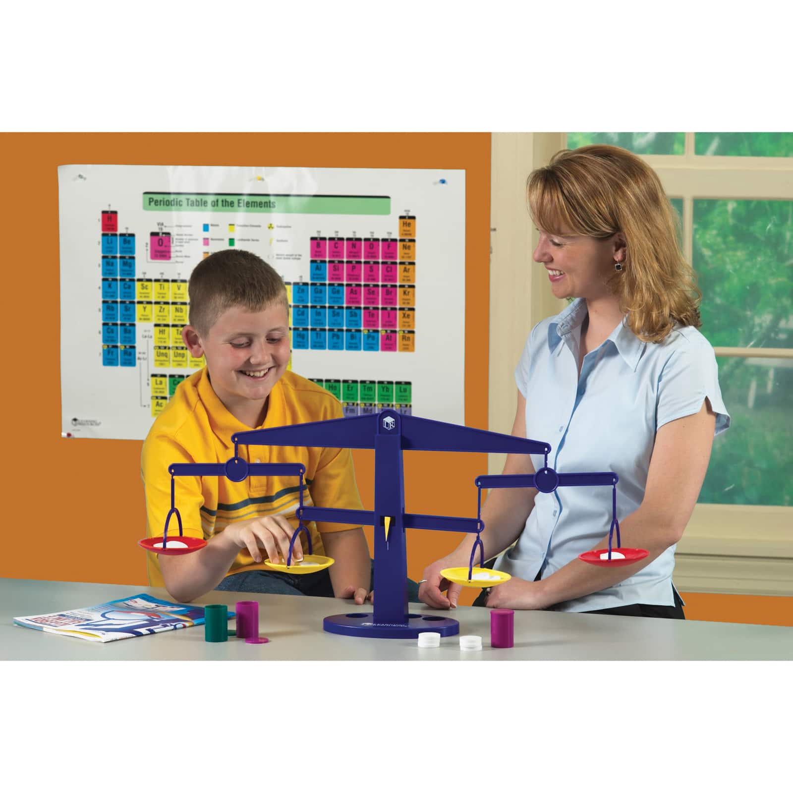 Learning Resources&#xAE; Four-Pan Algebra Balance Set