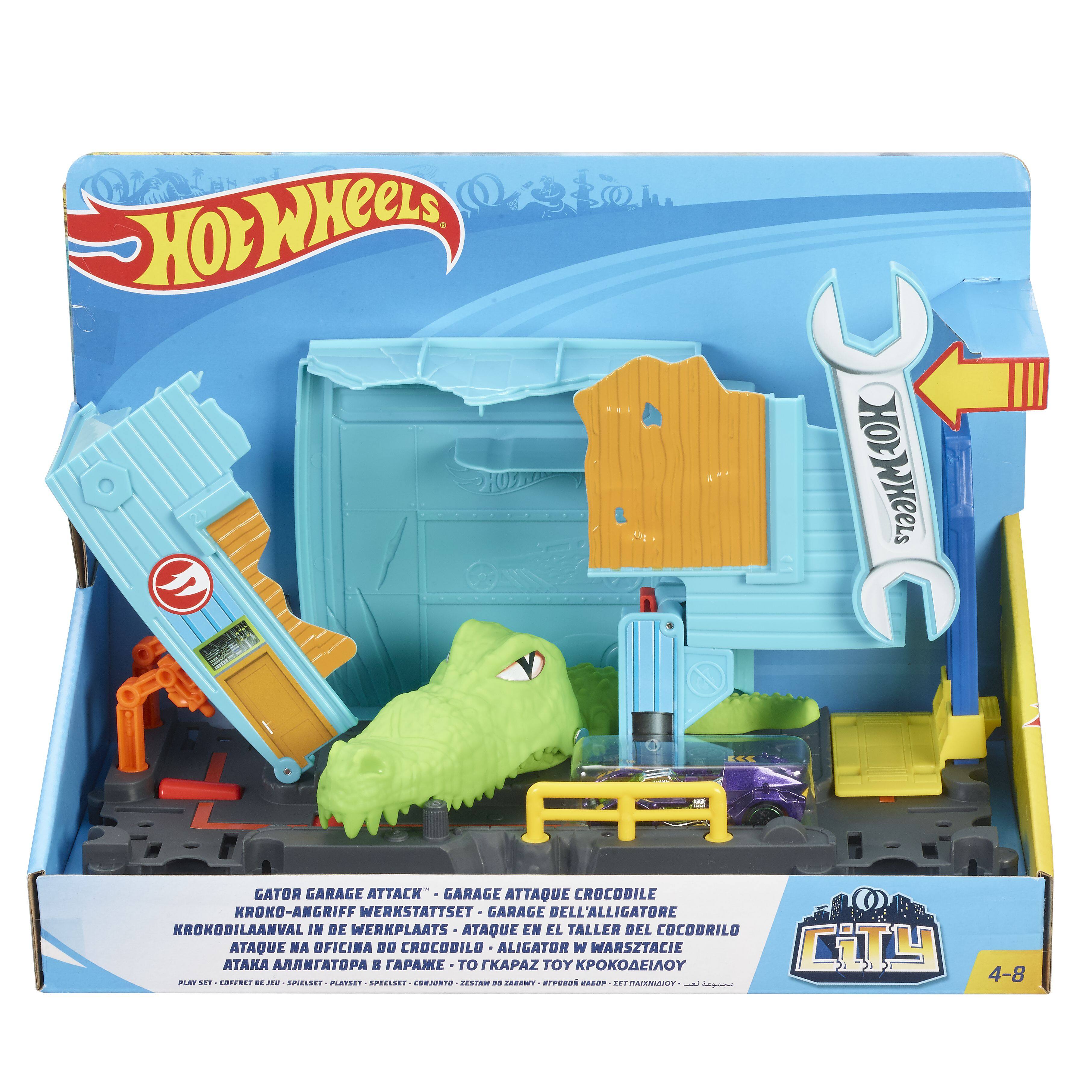 hot wheels city nemesis attack playset