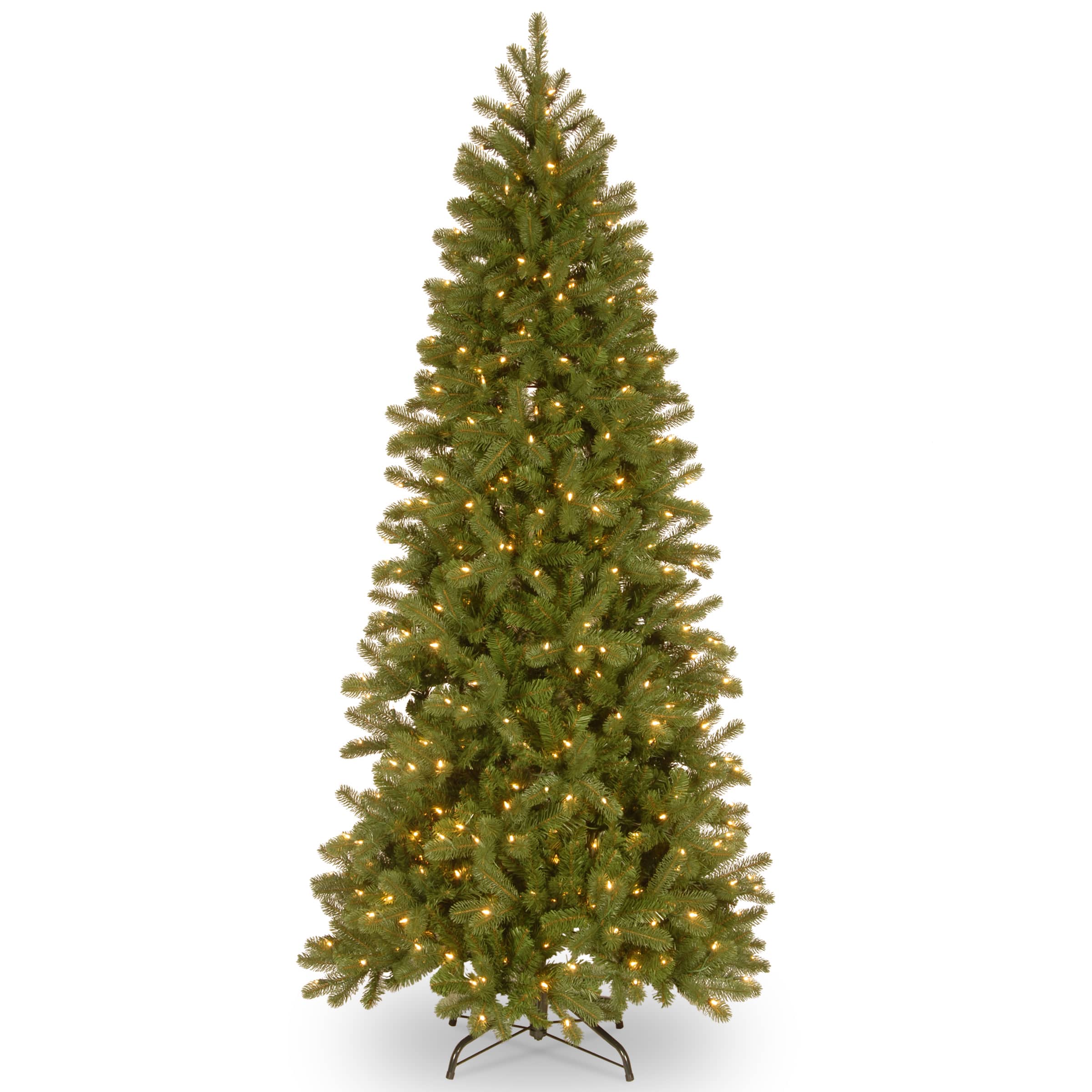 7ft. Pre-Lit Feel Real® Downswept Douglas® Fir Artificial Christmas Tree, 300 Dual Color® LED Lights