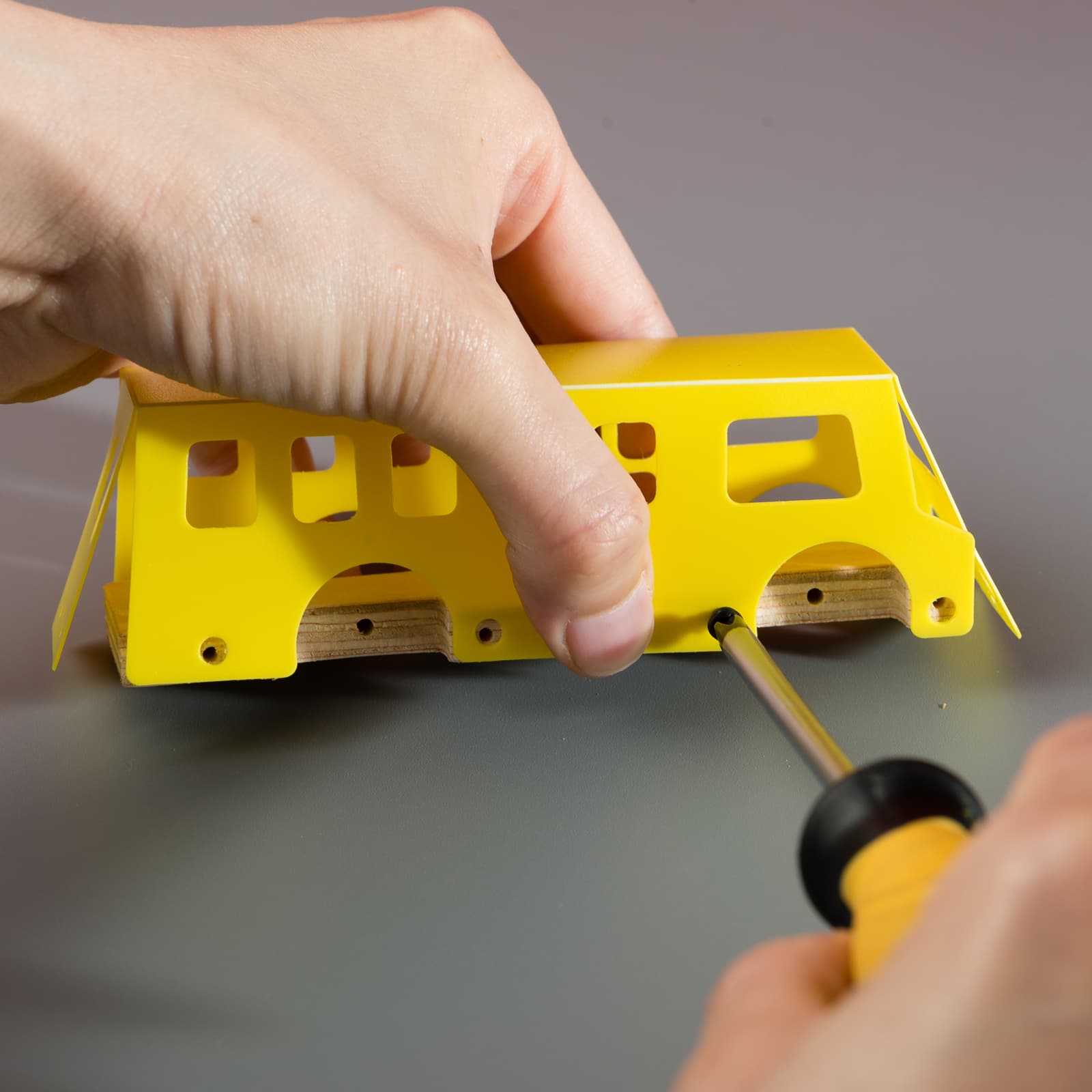 Shop for the Stanley Jr. Yellow School Bus Wood Building Shop for the Stanley Jr. Yellow School Bus Wood Building