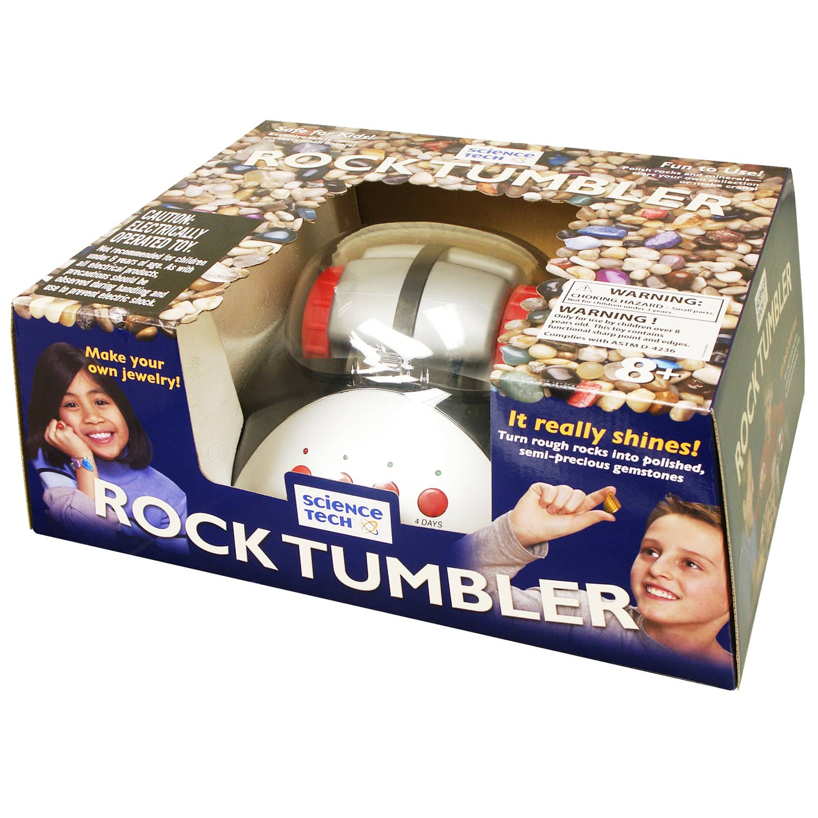 Professional Rock Grinder Kit Rock Polisher For Kids And Adults