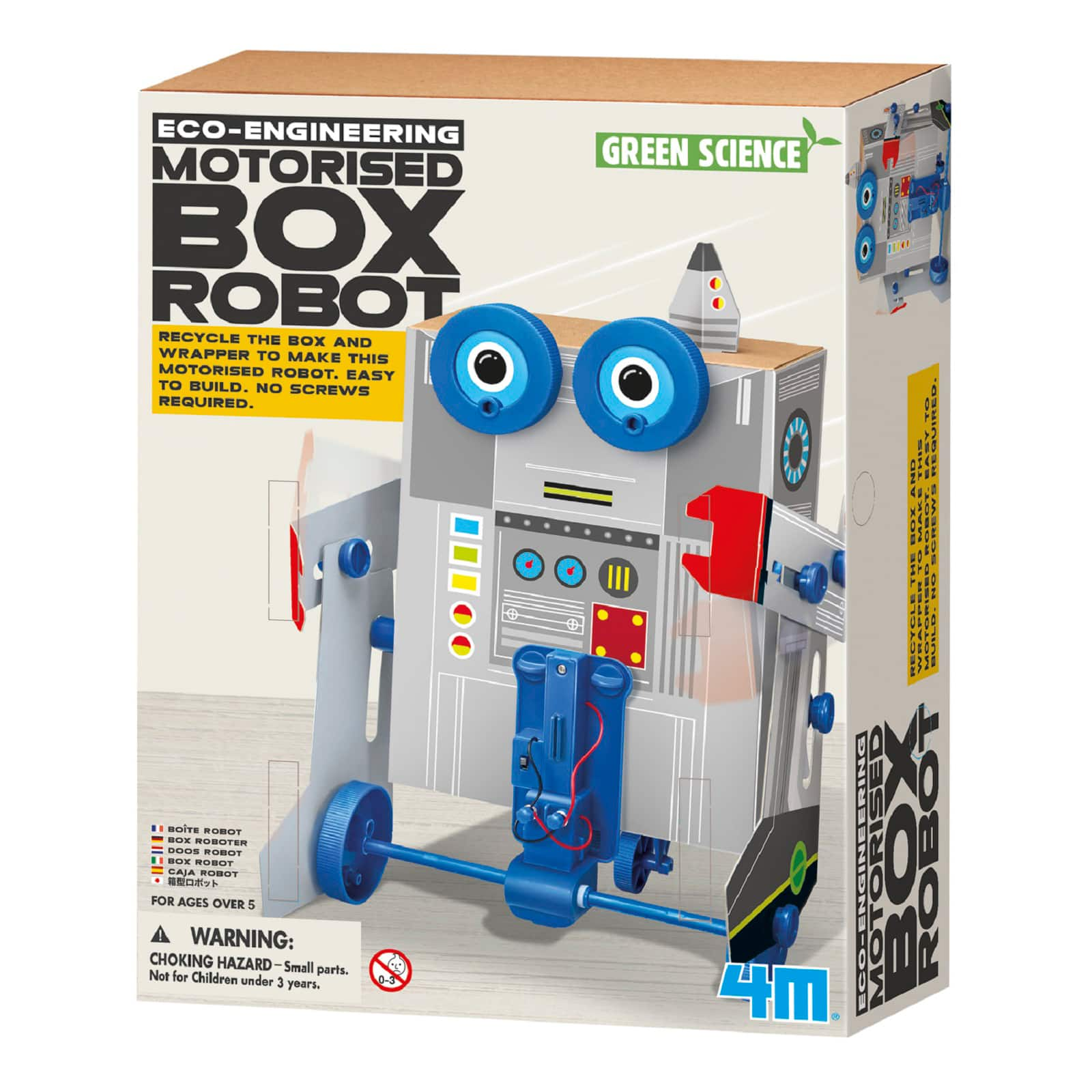 Buy the 4M® Green Science Box Robot Kit at Michaels