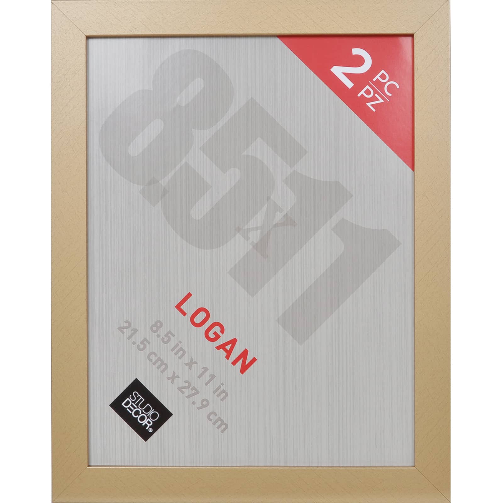12 Packs: 2 ct. (24 total) Gold Tabletop Frames, Logan by Studio Décor®