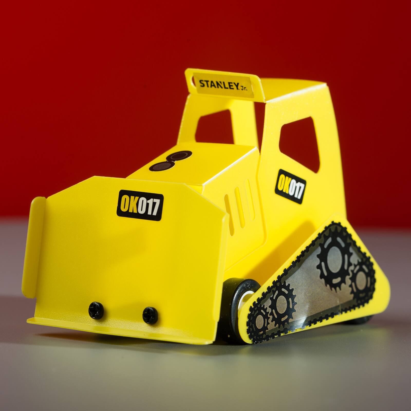 Stanley® Jr. Bulldozer Wood Building Kit Model Kits Michaels